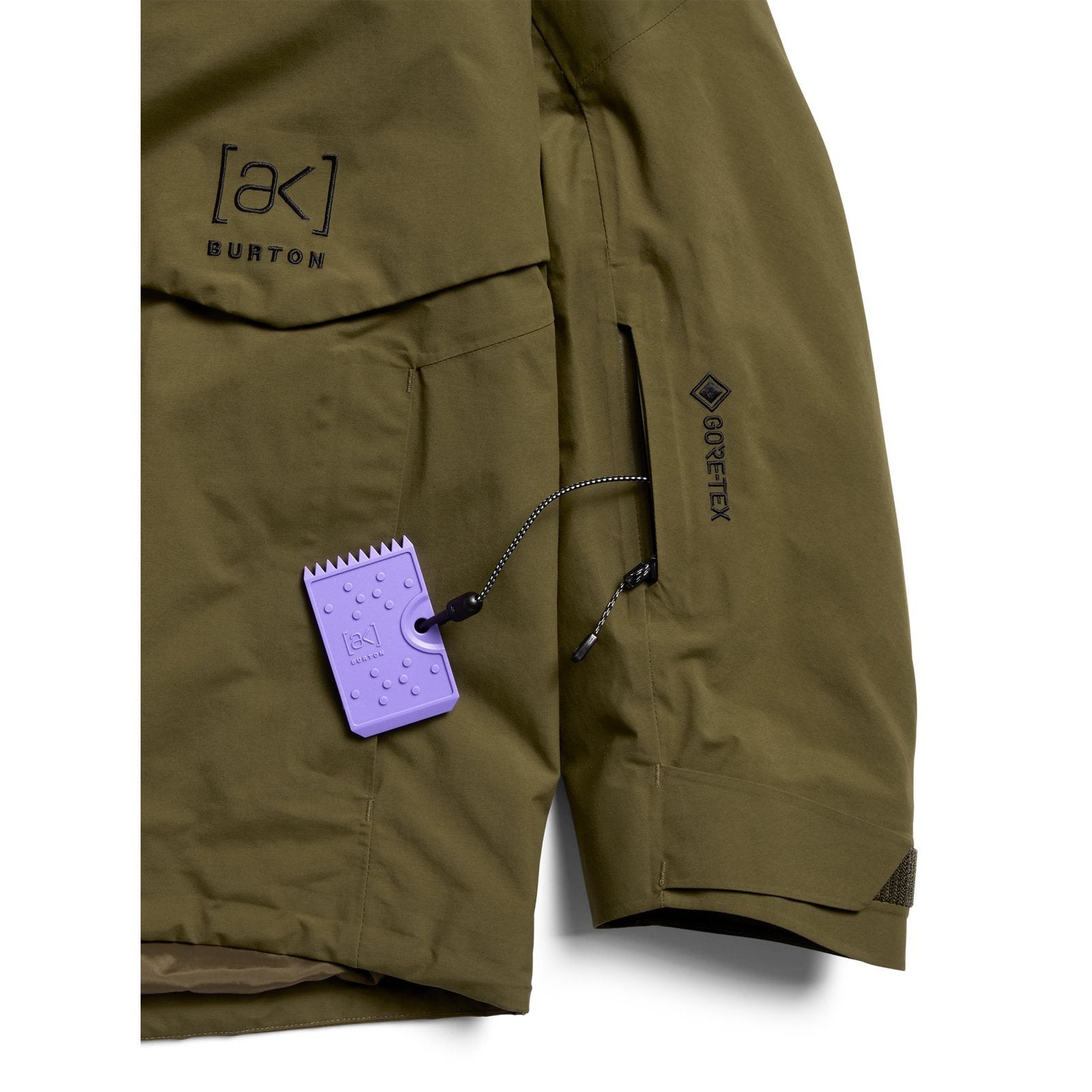 Mens [Ak] Cyclic Gore-Tex 2L Jacket Dried Moss - Image 17