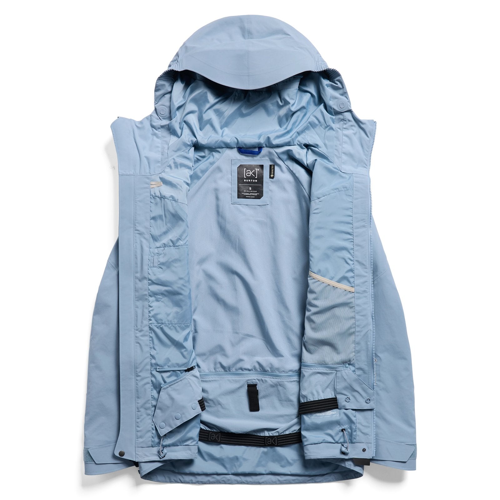 Womens [Ak] Cyclic Gore-Tex 2L Jacket Airstream Blue - Image 17