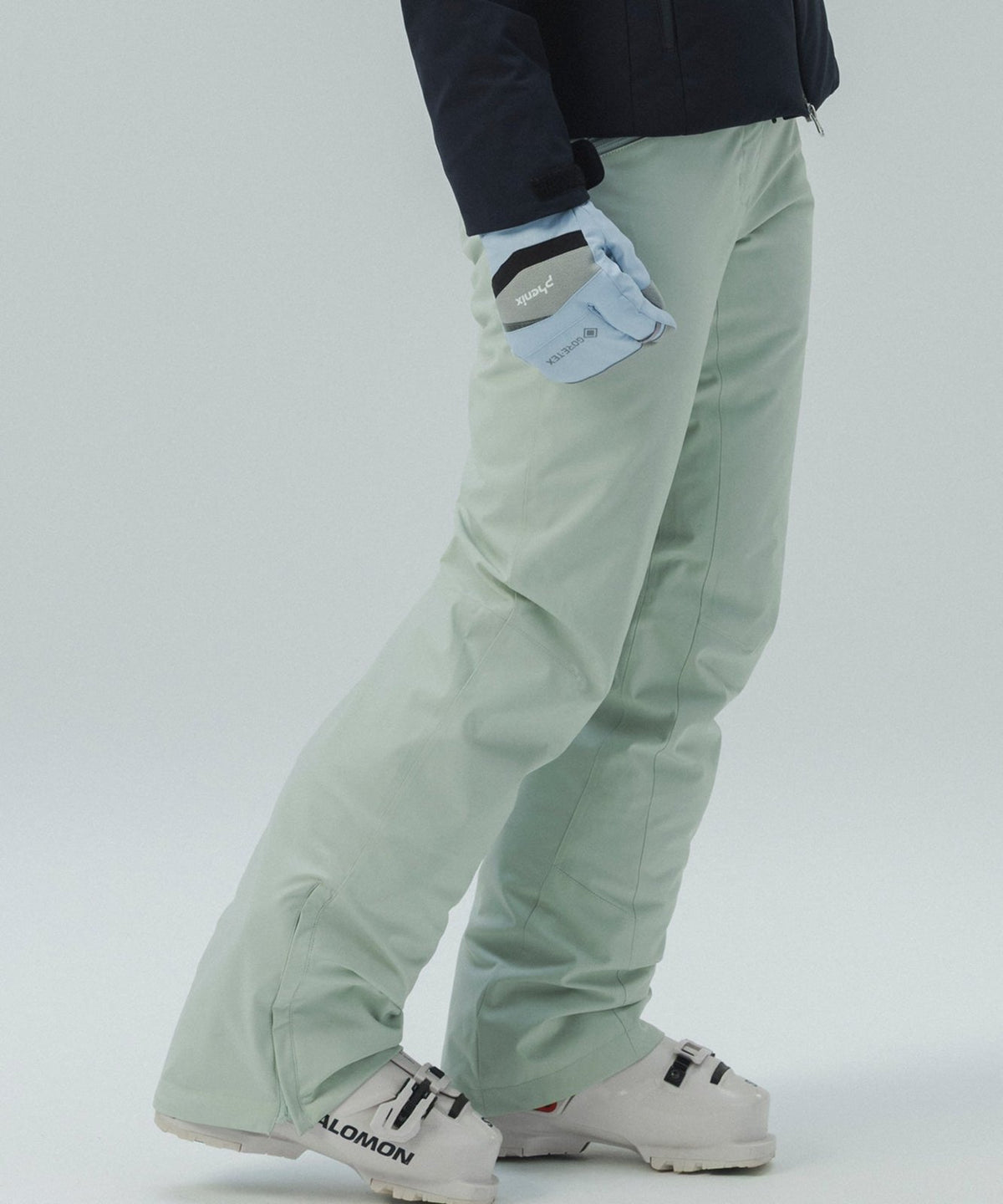 Womens Side Pocket Accent Pants Mist Green - Image 18