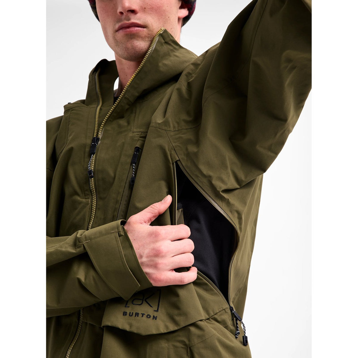 Mens [Ak] Cyclic Gore-Tex 2L Jacket Dried Moss - Image 18
