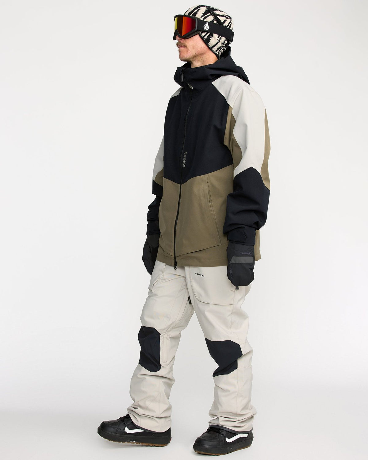 Mens Brighton Full Zip Jacket Military - Image 18