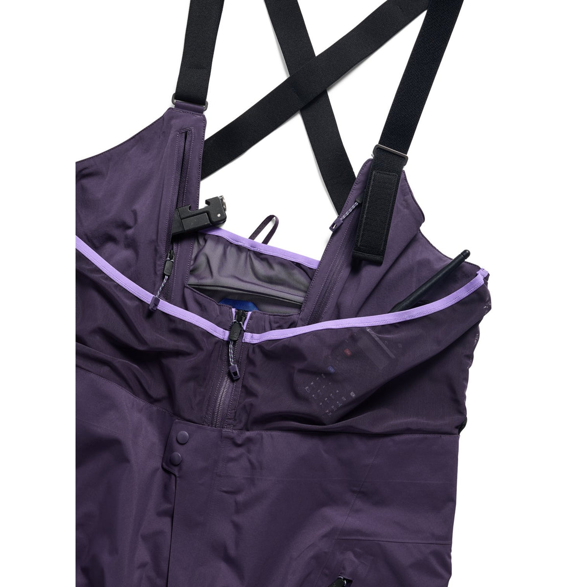 Mens [Ak] Acamar Gore-Tex Pro 3L Bib Pants Nightshade Purple - Image 18
