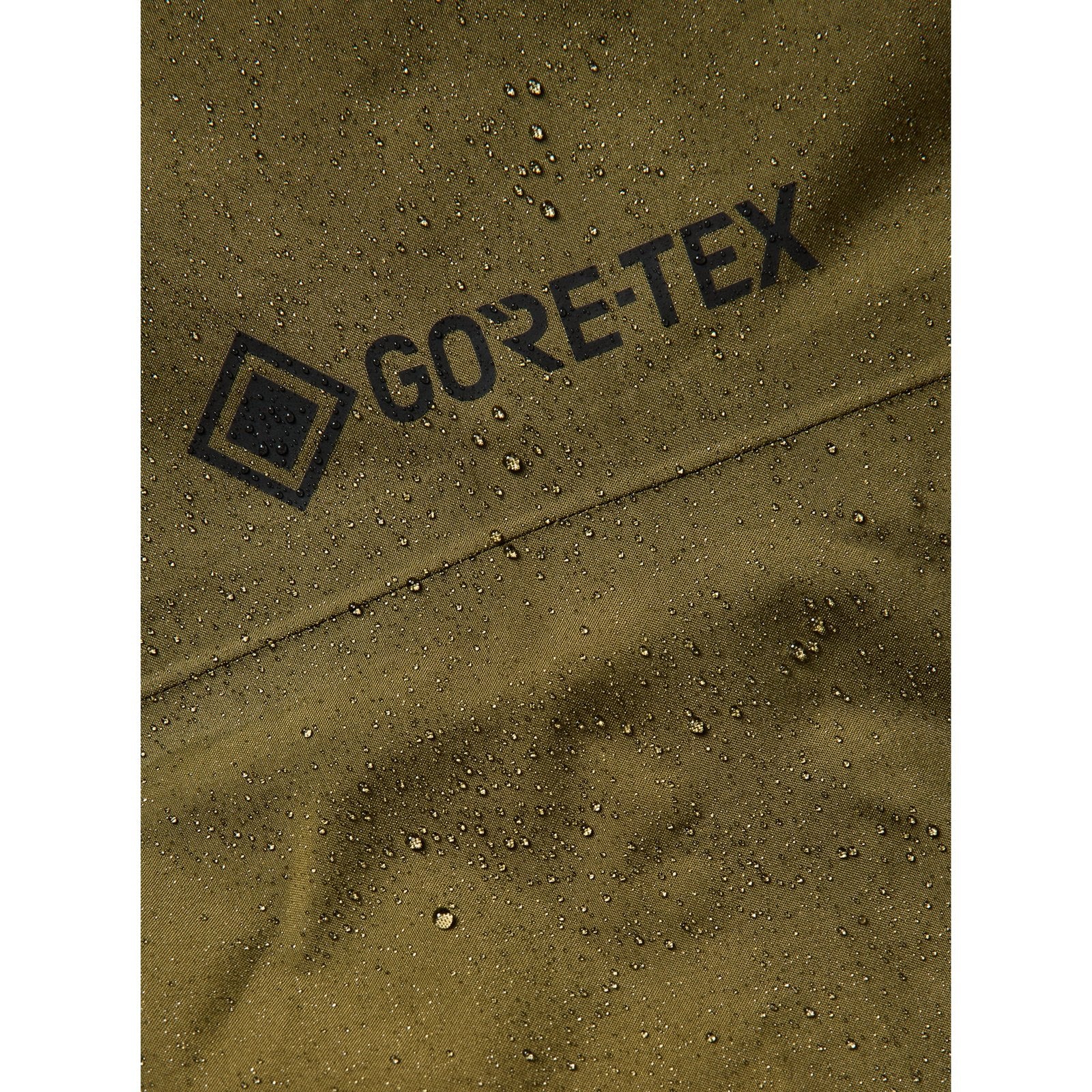 Mens [Ak] Freebird Gore‑Tex 3L Stretch Bib Pants Dried Moss - Image 18