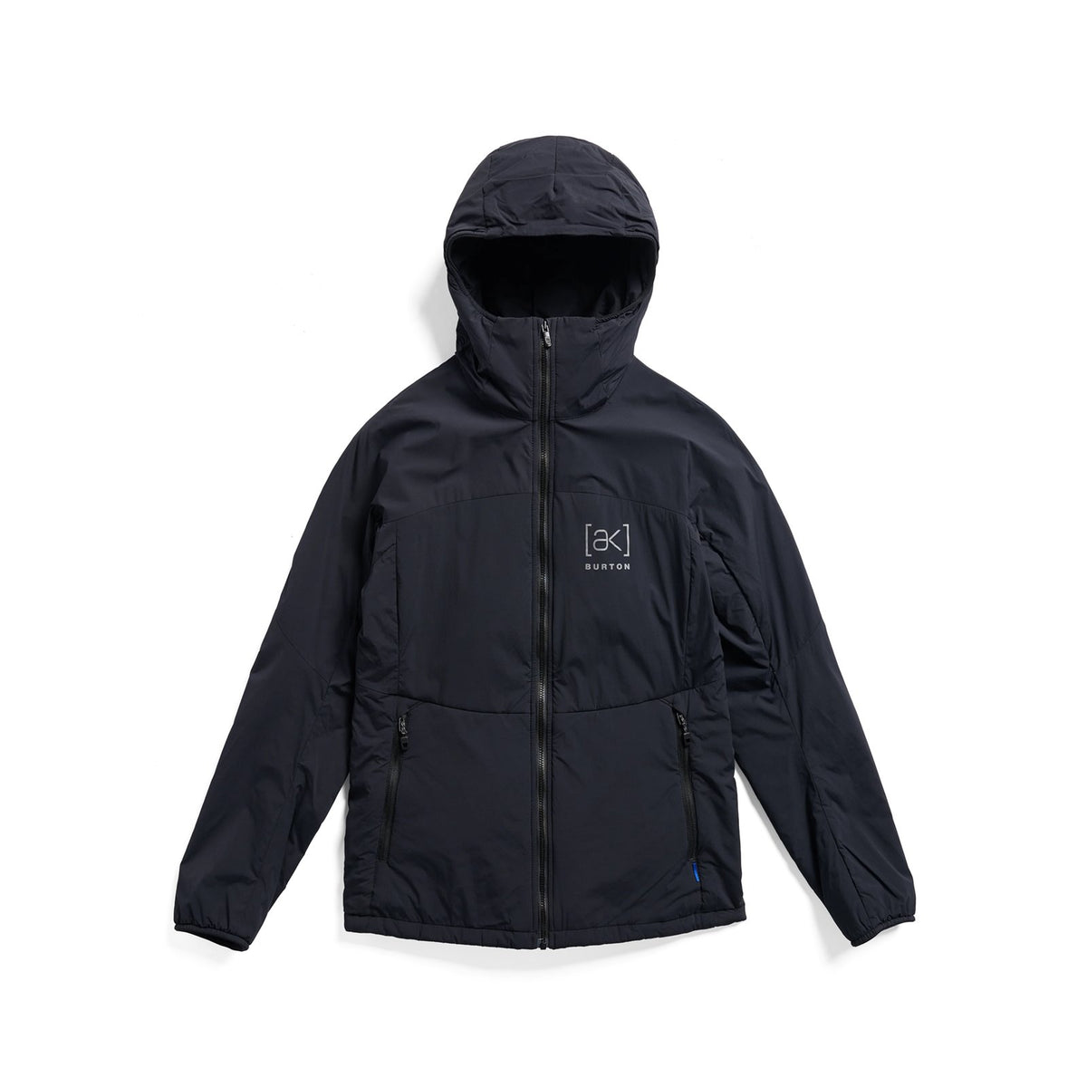 Womens [Ak] Helium Hooded Stretch Insulated Jacket True Black - Image 9