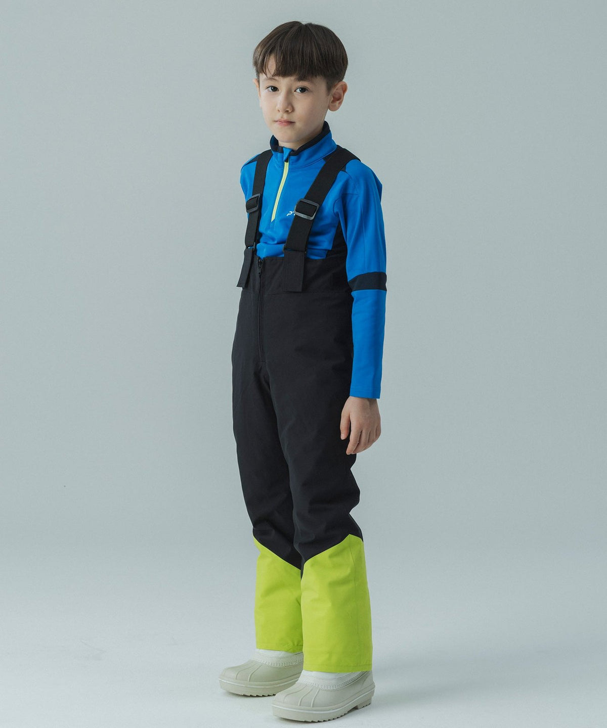 Kids Snow Rush Jr Two-Piece Yellow / Green - Image 18