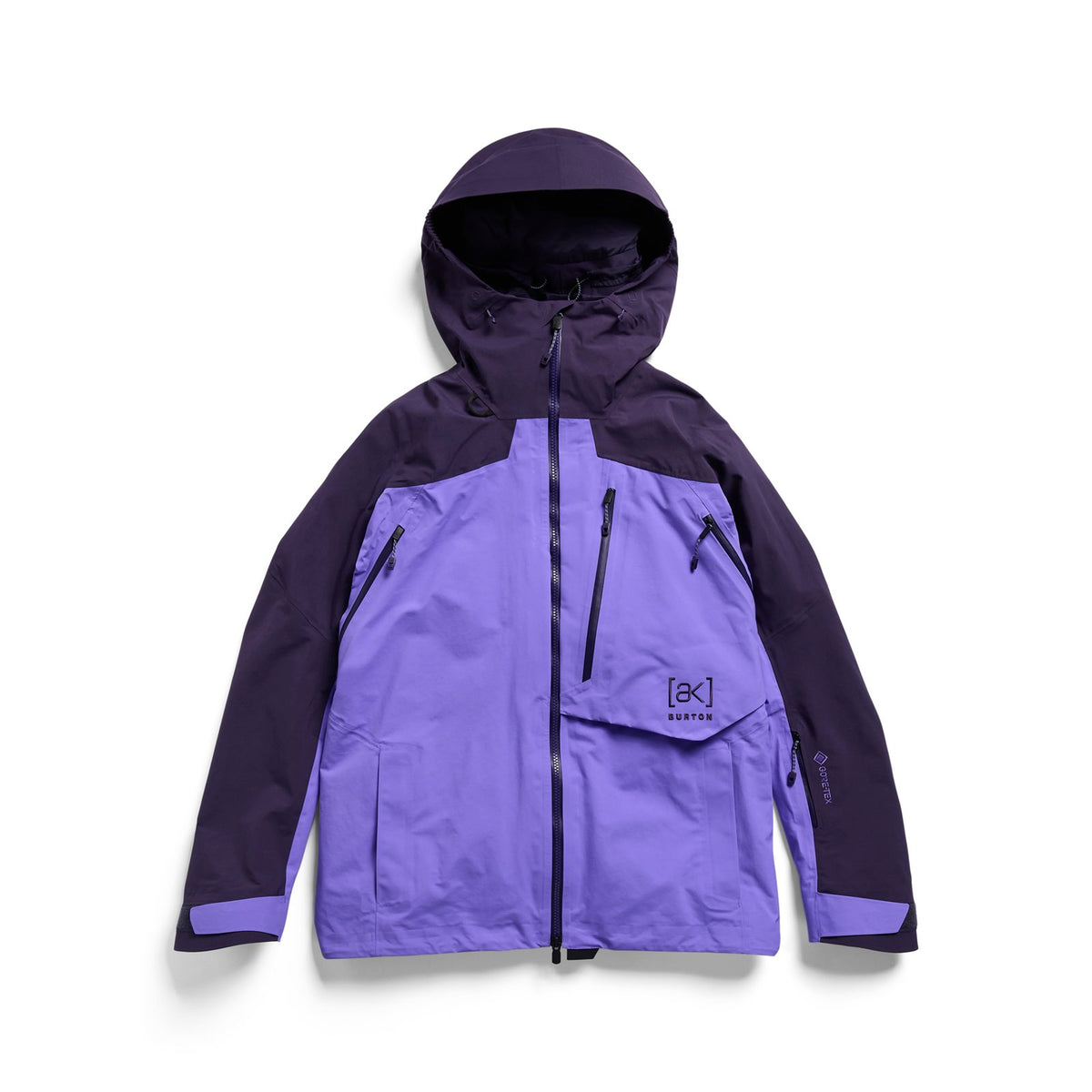 Womens [Ak] Cyclic Gore-Tex 2L Jacket Nightshade Purple / Purple Voltage - Image 19