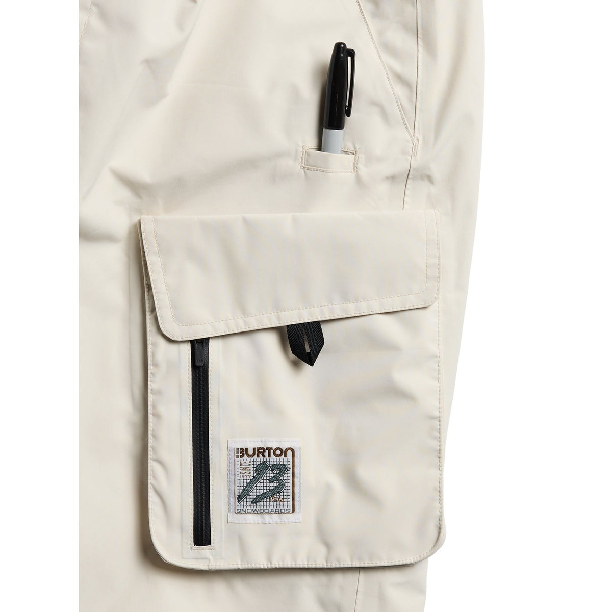Mens 2L Baggy Cargo Pants Lunar Sand - Image 19