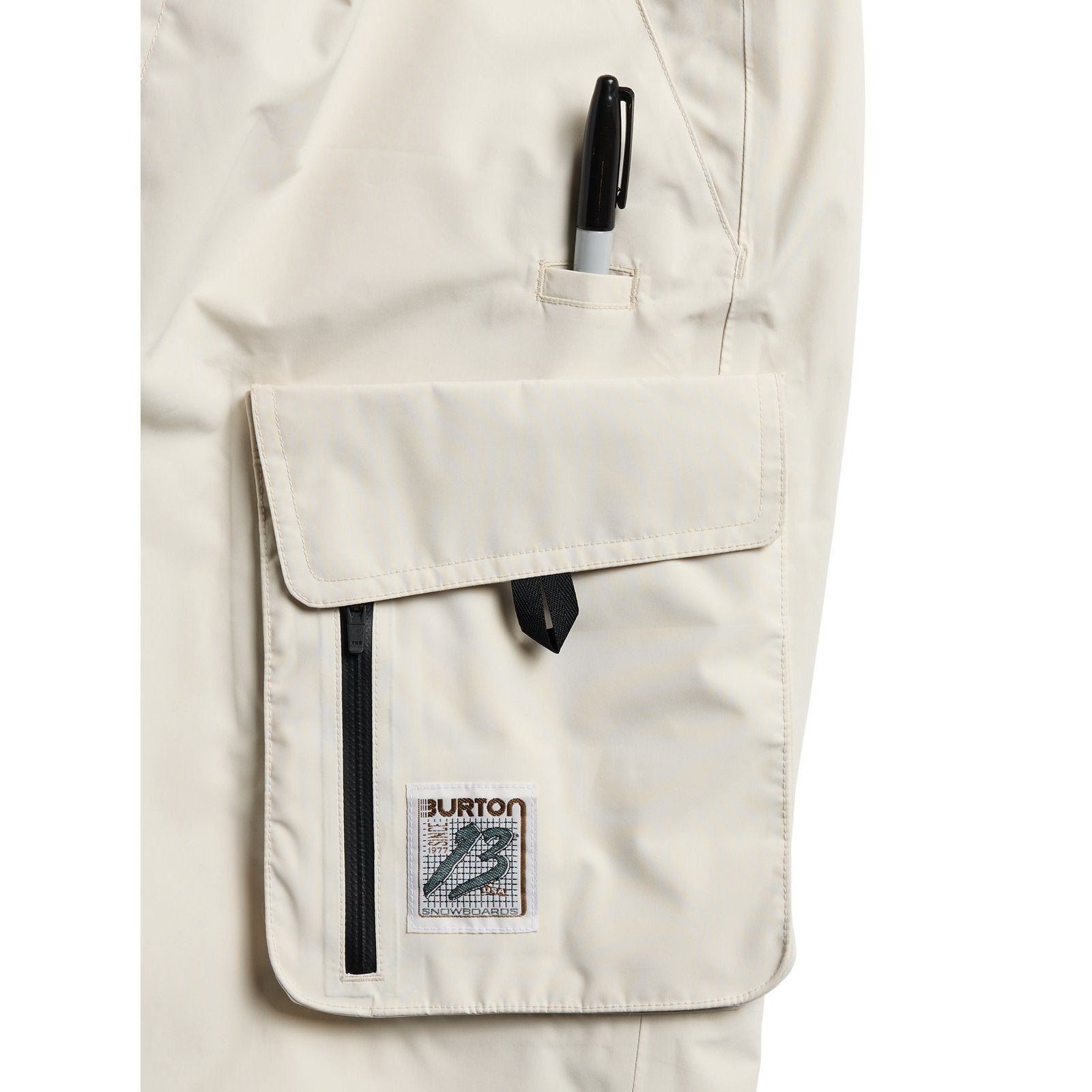 Mens 2L Baggy Cargo Pants Lunar Sand - Image 19