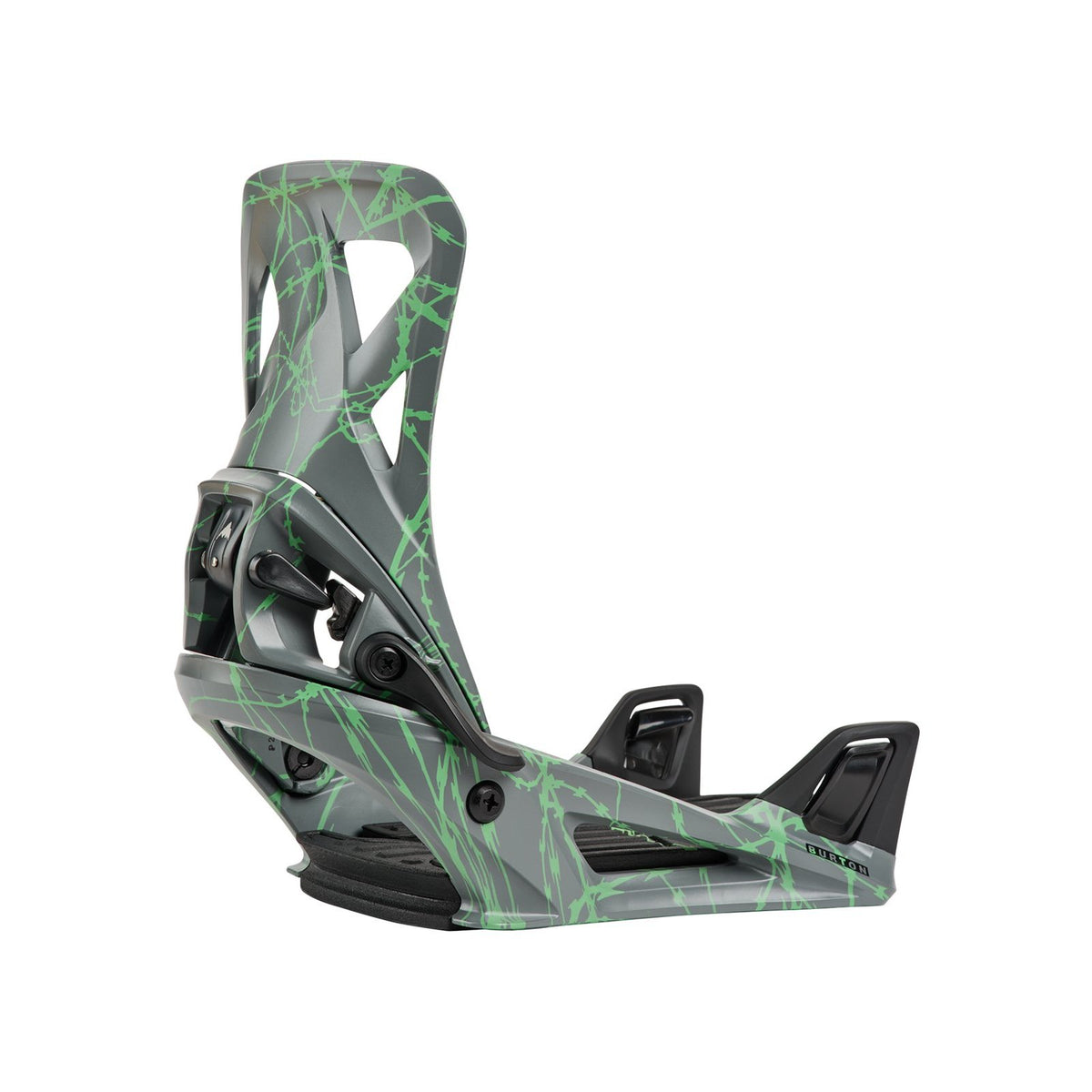 Mens Step On Re:Flex Snowboard Bindings Gray / Green Voltage - Image 19