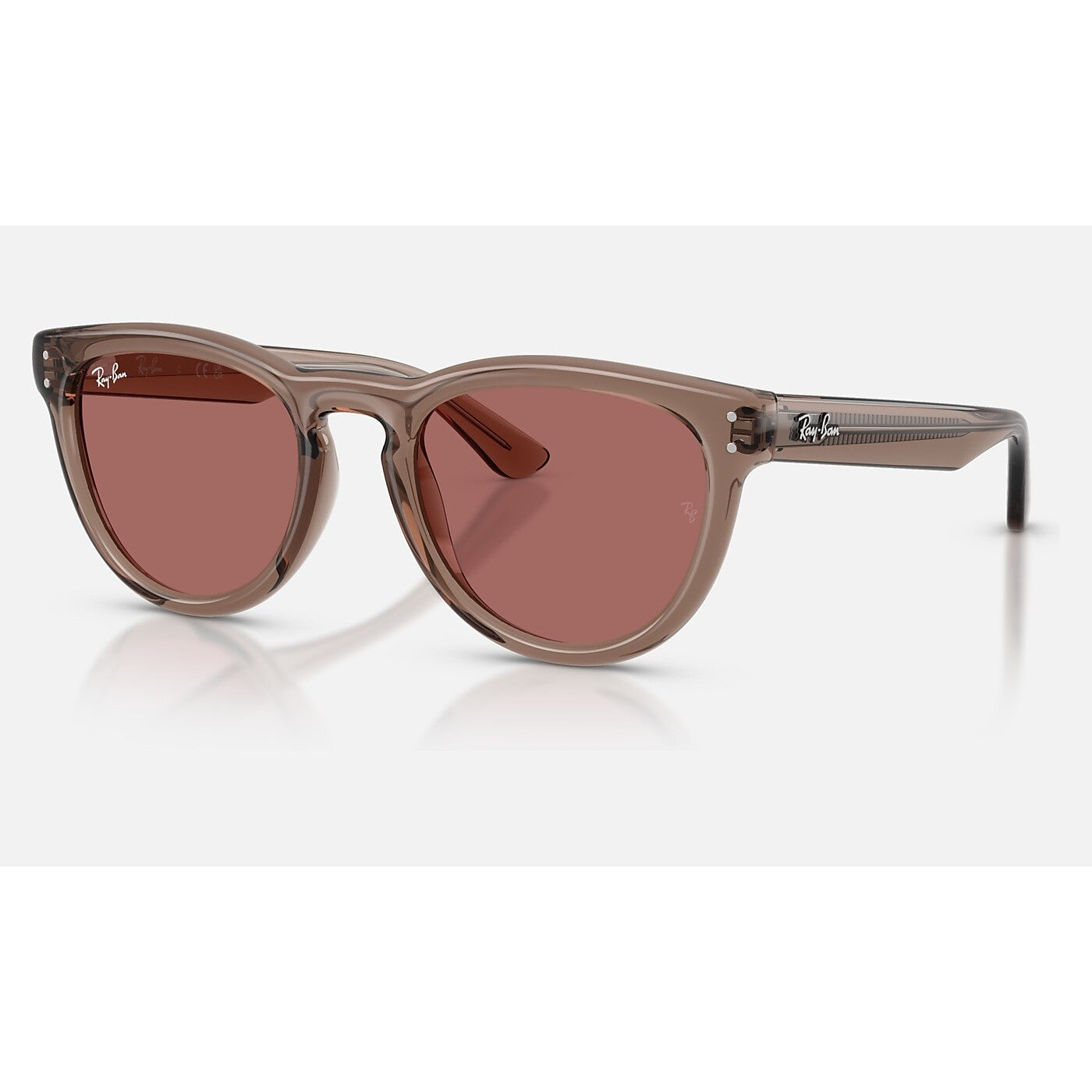 Rb2237 Transparent Light Brown - Dark Violet - Image 1