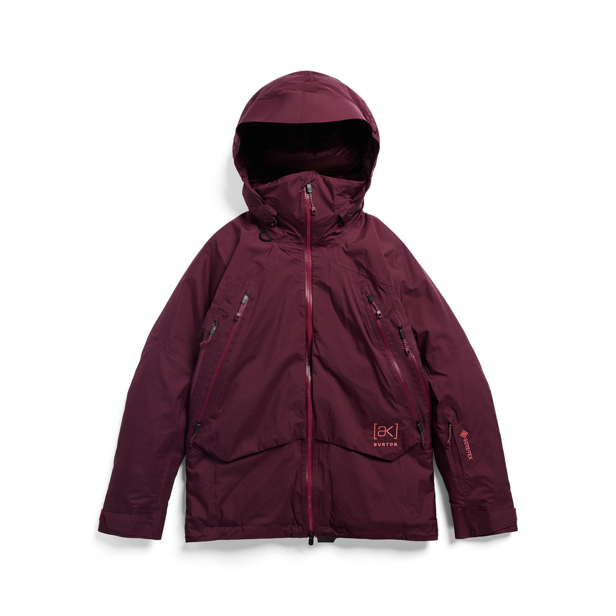 Womens [Ak] Swash Down Insulated Gore-Tex 2L Jacket Rum Raisin - Image 1
