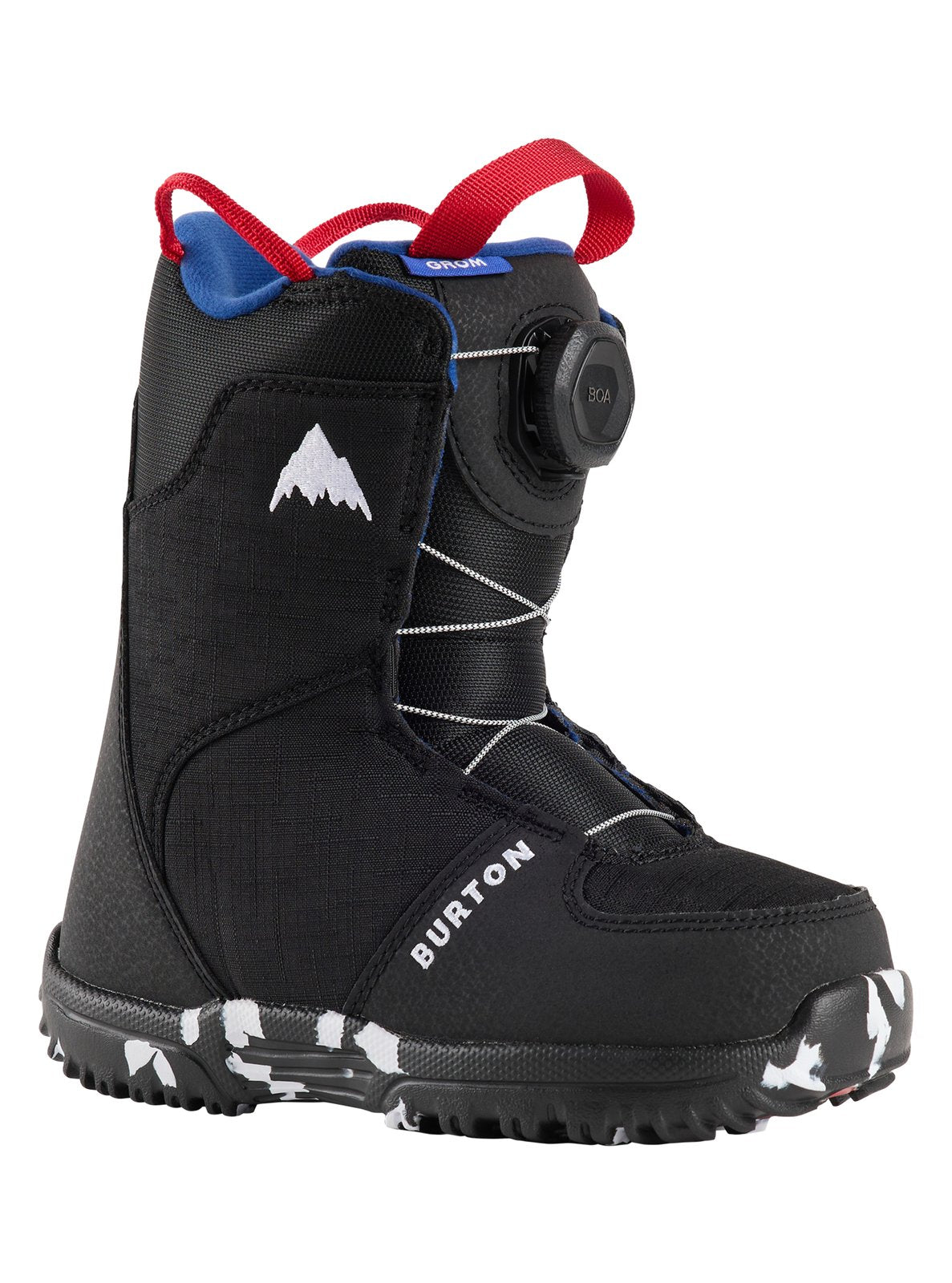 Kids Grom BOA Snowboard Boots Black - Image 1