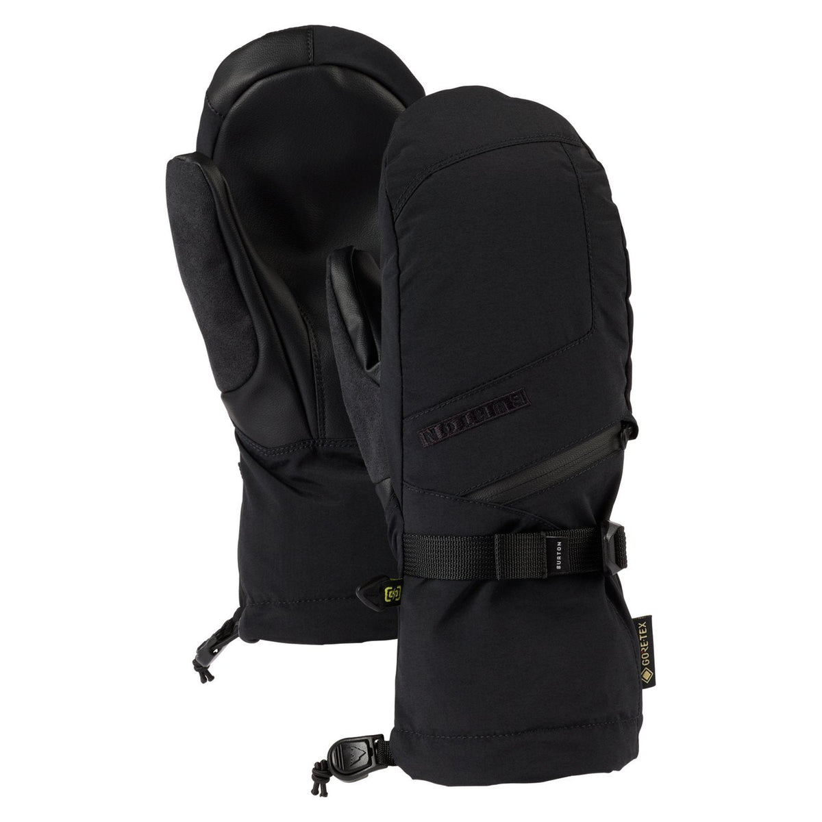 Womens Gore-Tex Mittens True Black - Image 1