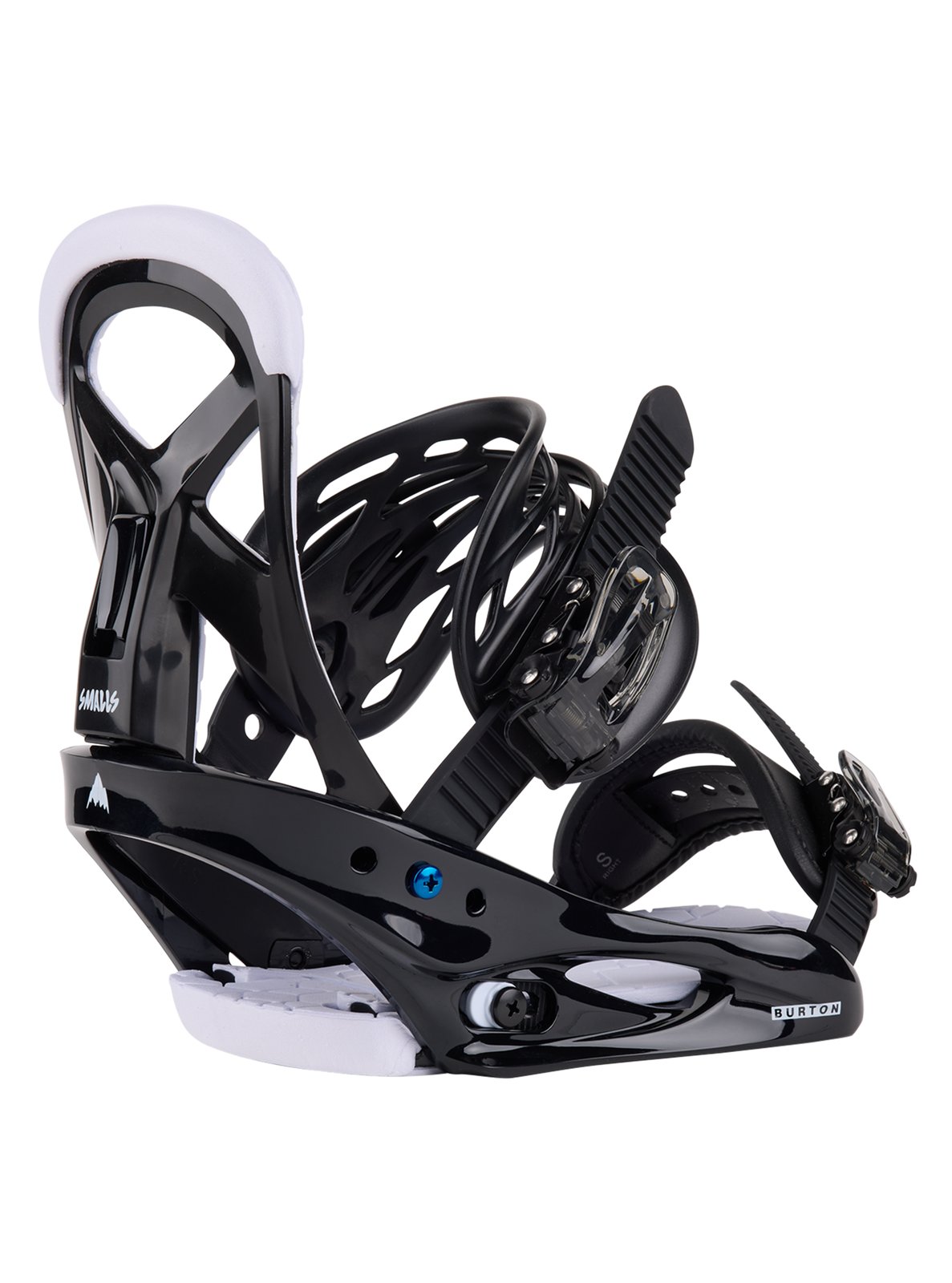 Kids Smalls Re:Flex Snowboard Bindings Black - Image 1