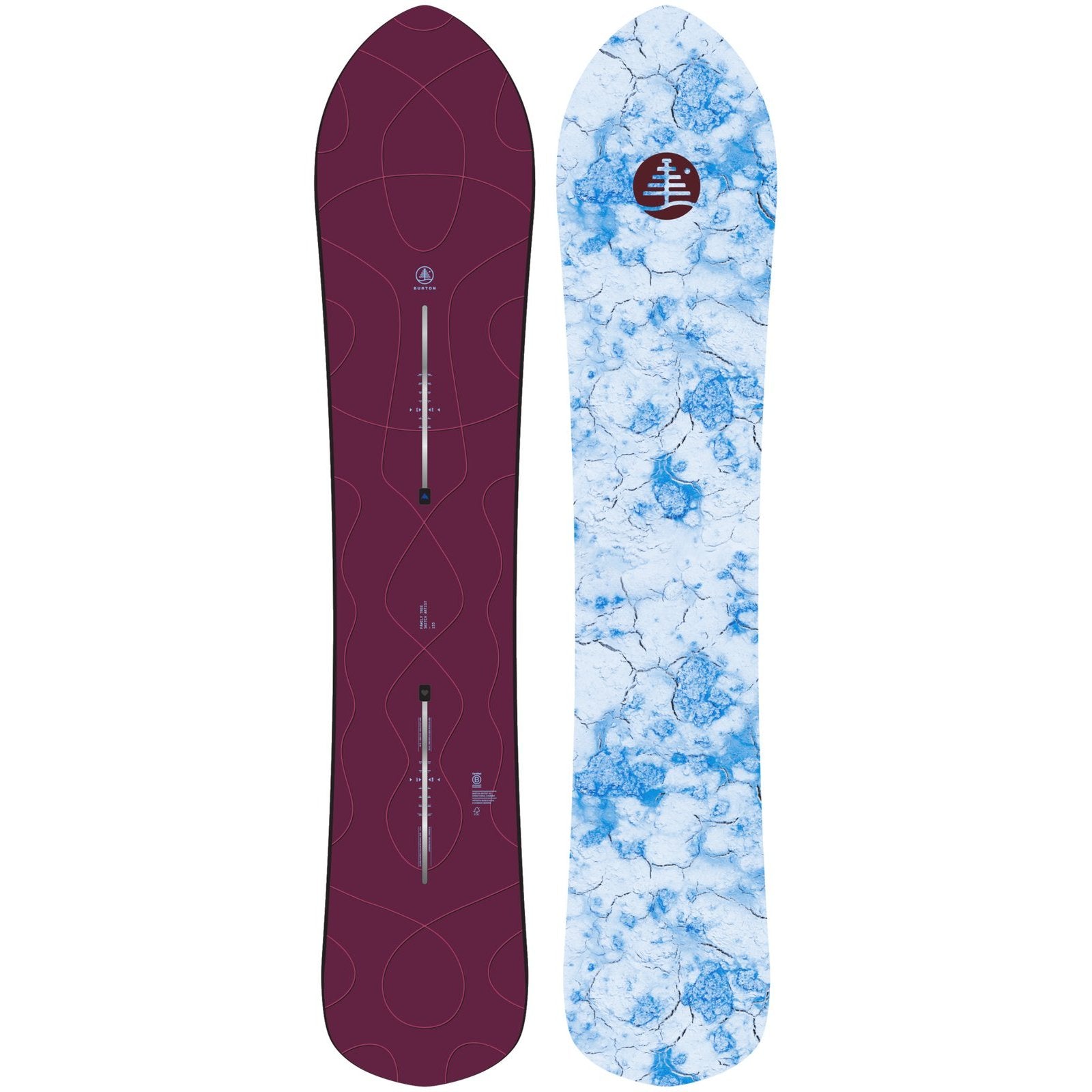 Family Tree Sketch Artist Camber Snowboard Wind - Image 1