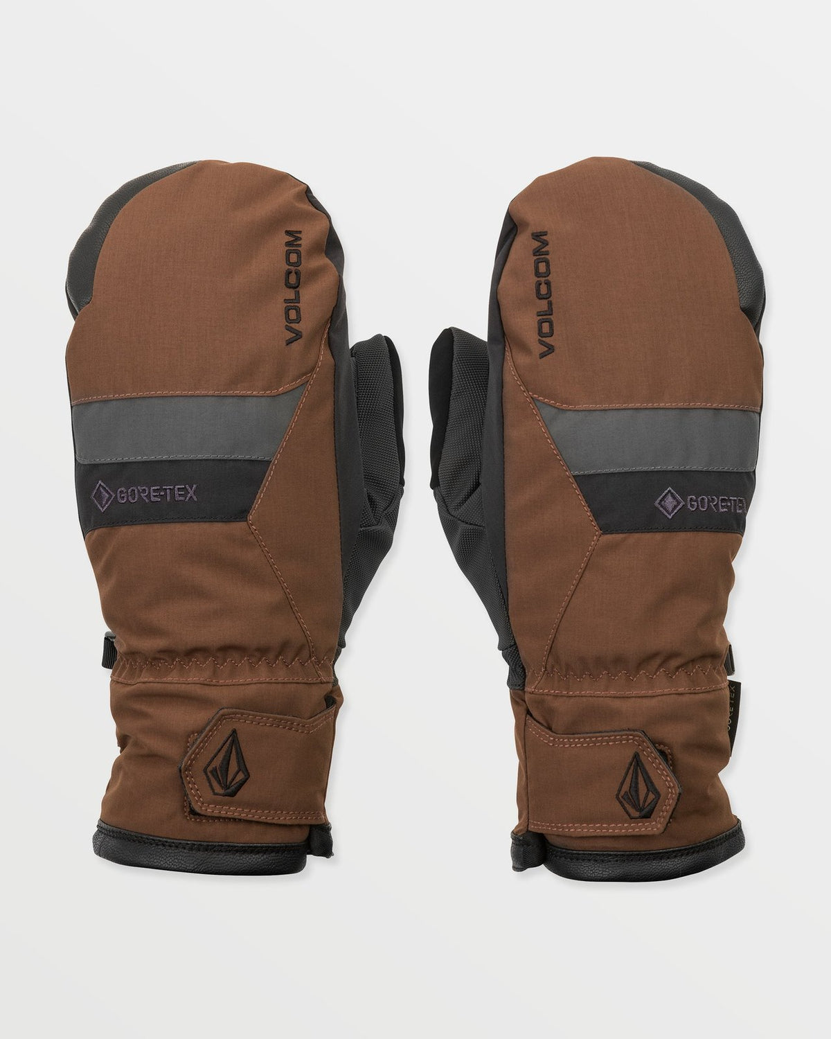 Mens Stay Dry Gore-Tex Mitt Brown - Image 1