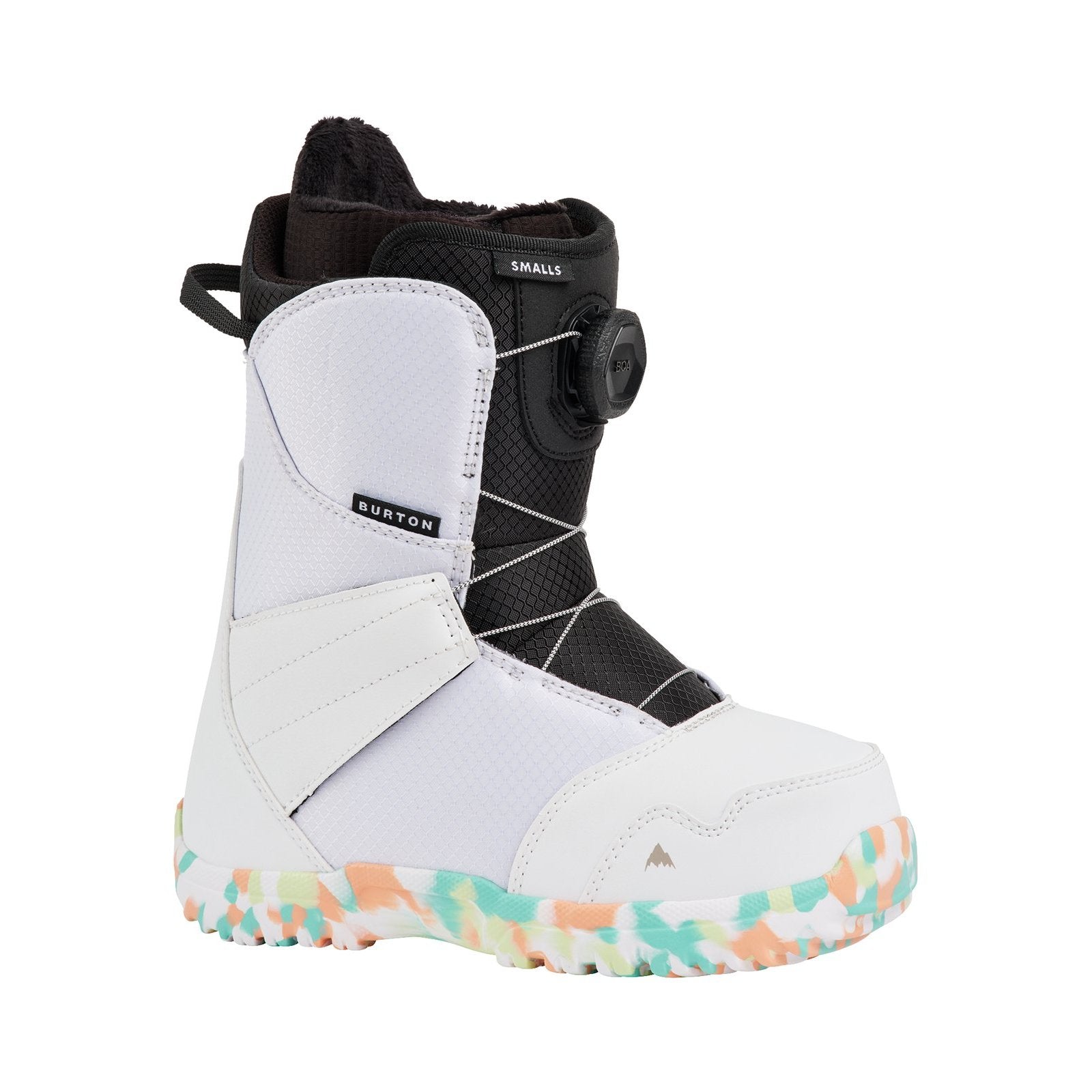 Kids Smalls BOA Snowboard Boots White - Image 1