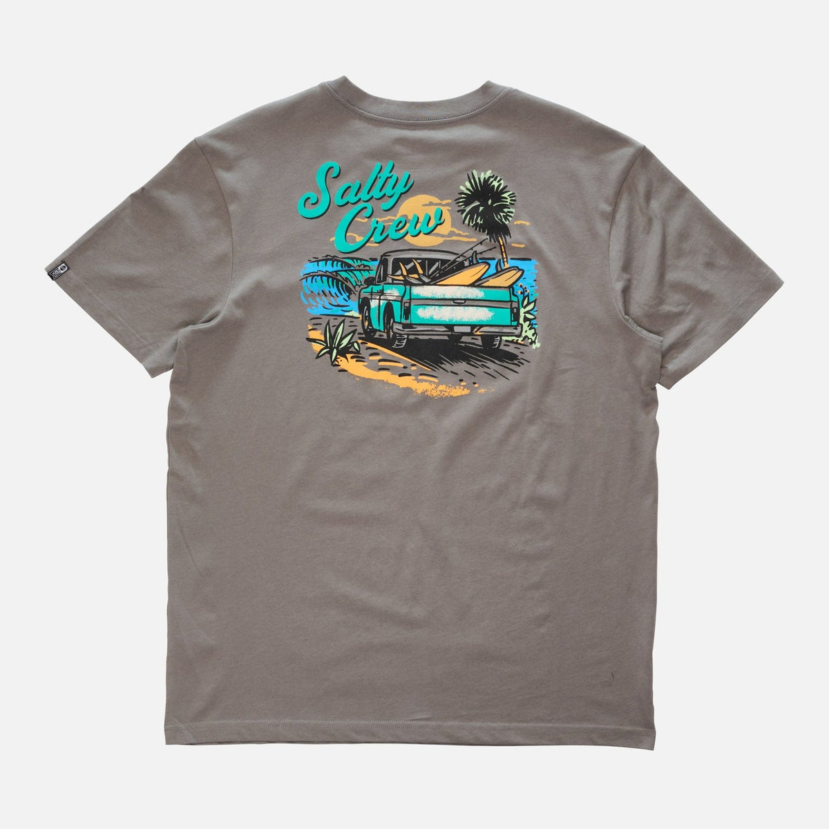 Truck Bed Premium SS Tee Charcoal - Image 1