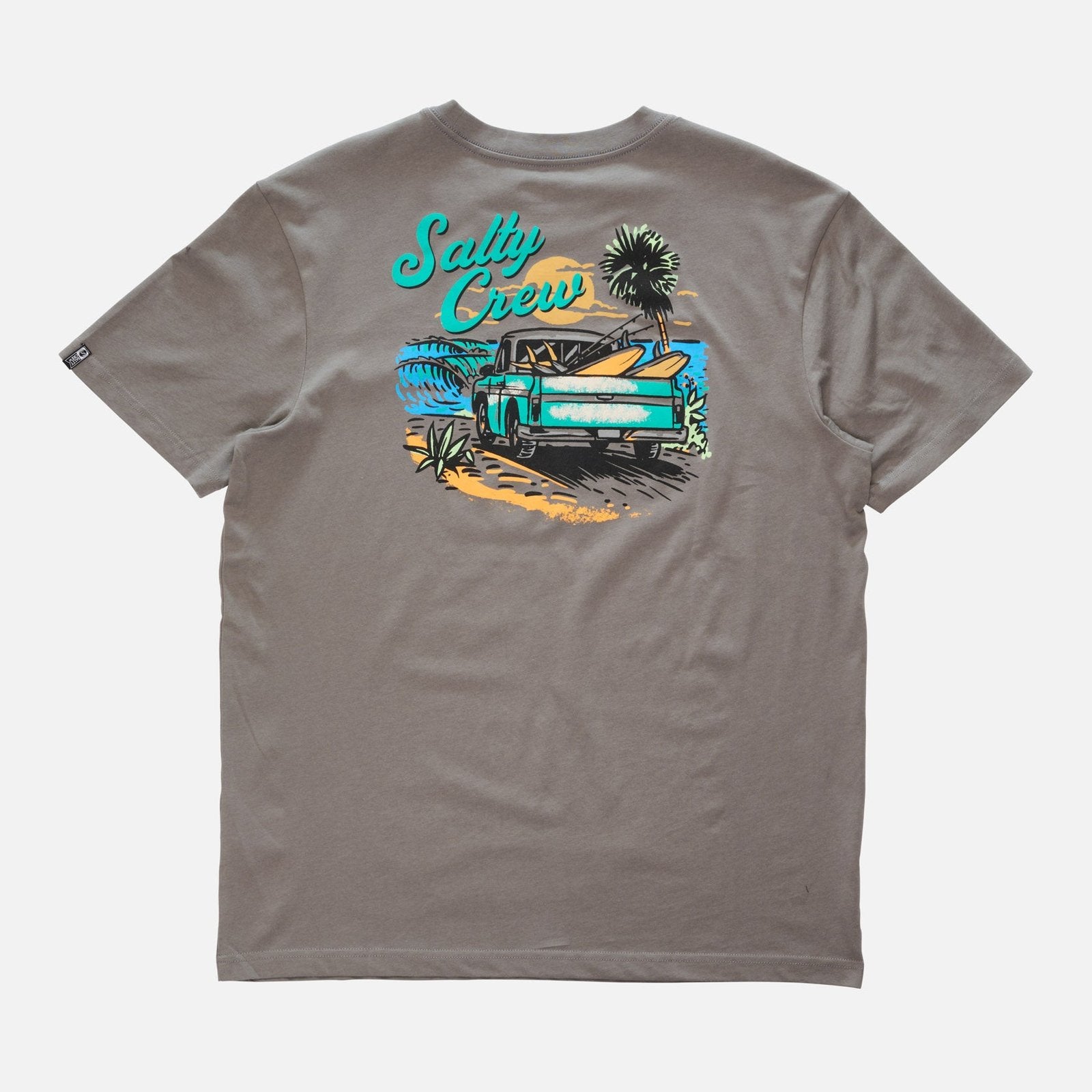 Truck Bed Premium SS Tee Charcoal - Image 1