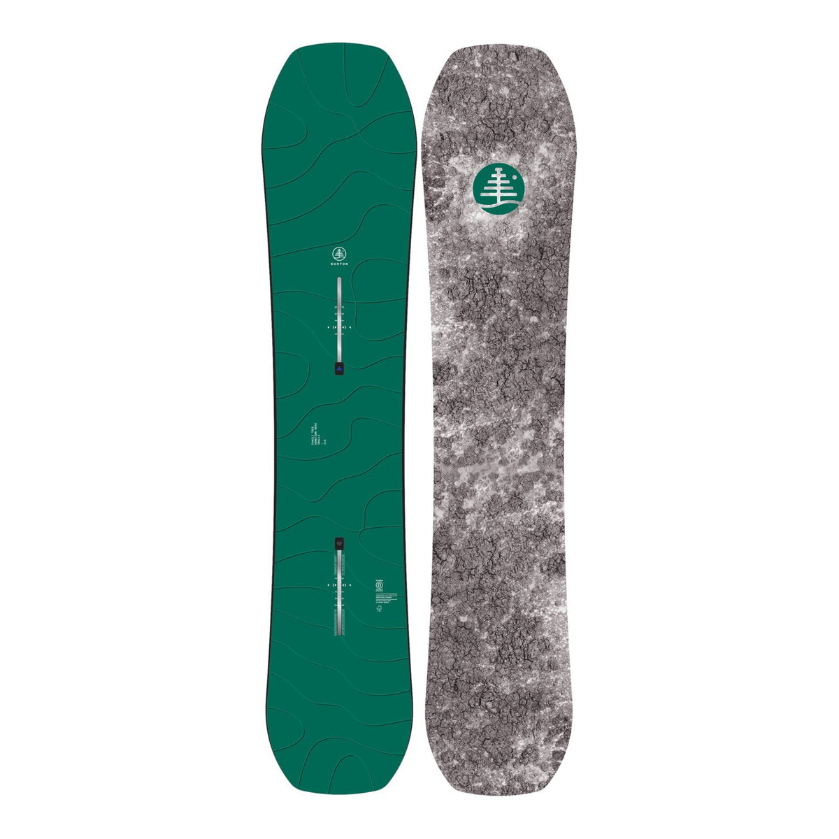 Kids Family Tree Hometown Hero Snowboard Earth - Image 1