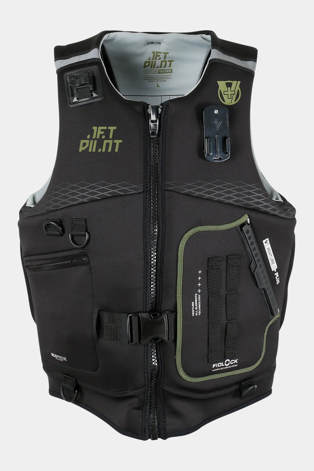 Mens Venture Plus Life Jacket Black - Image 1