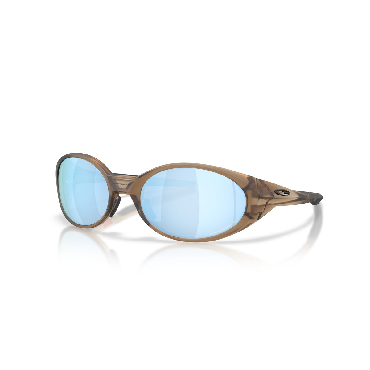 Eye Jacket Redux Matte Brown Smoke - Prizm Deep Water Polarised - Image 1