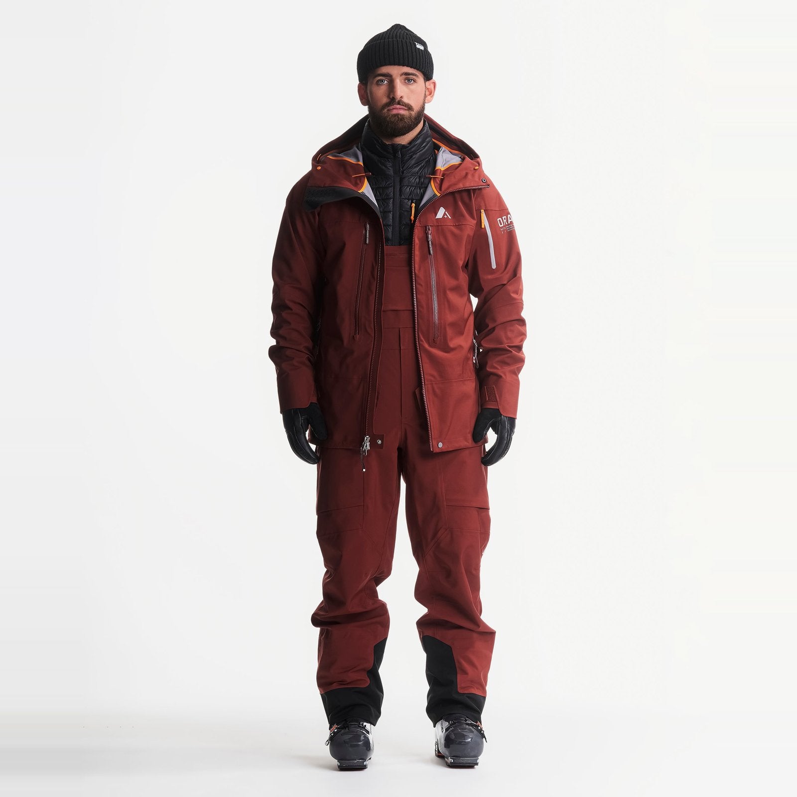 Mens Apex MTN-X 3L Jacket Garnet - Image 1