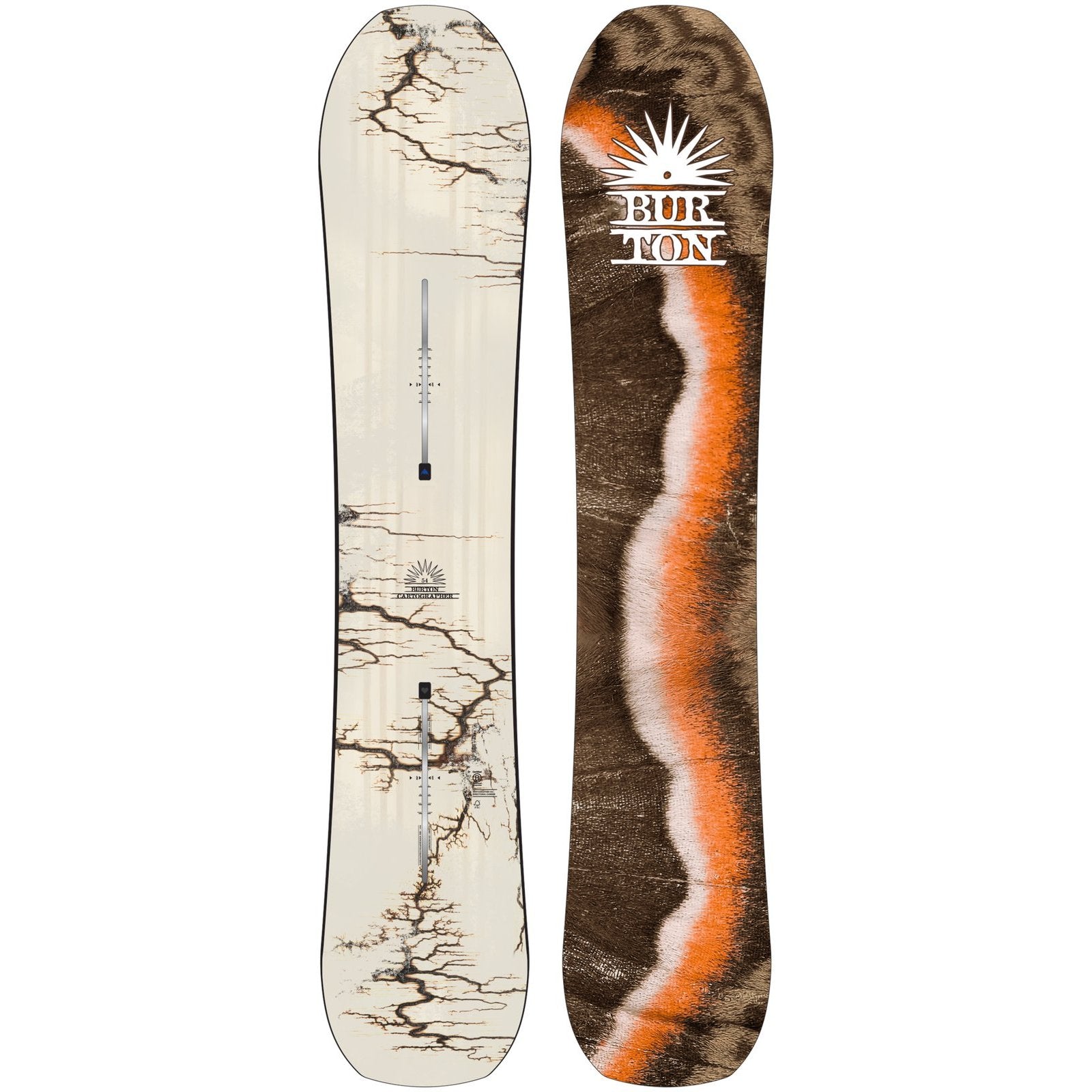 Cartographer Camber Snowboard Fractal Burning - Image 1
