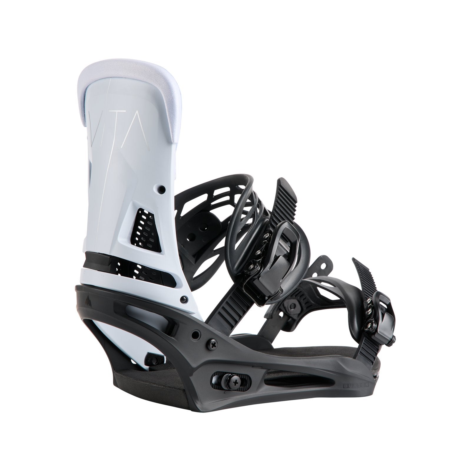 Mens Malavita Snowboard Bindings Black / White - Image 1
