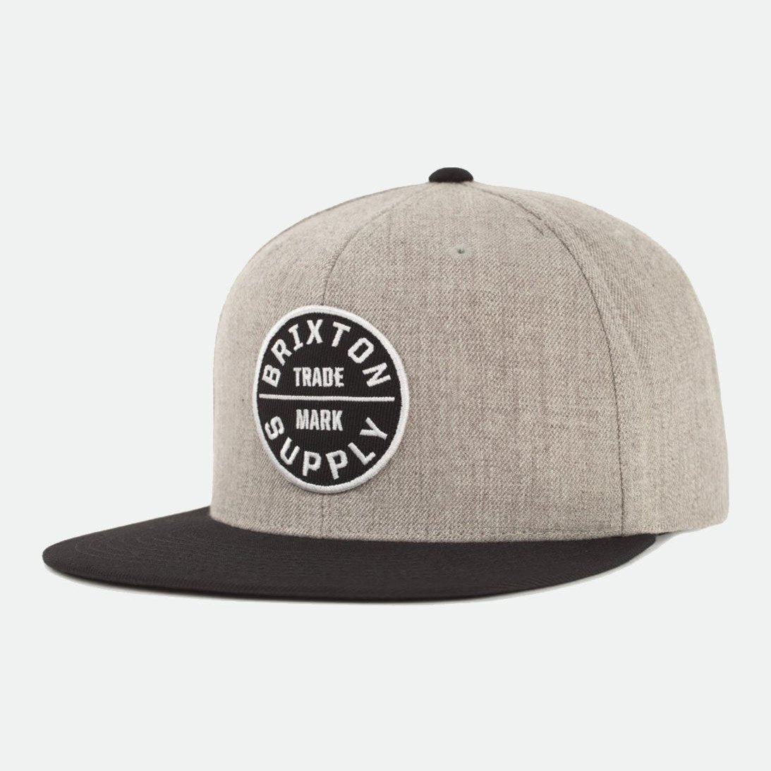 Oath III Snapback Cap Heather Grey / Black - Image 1