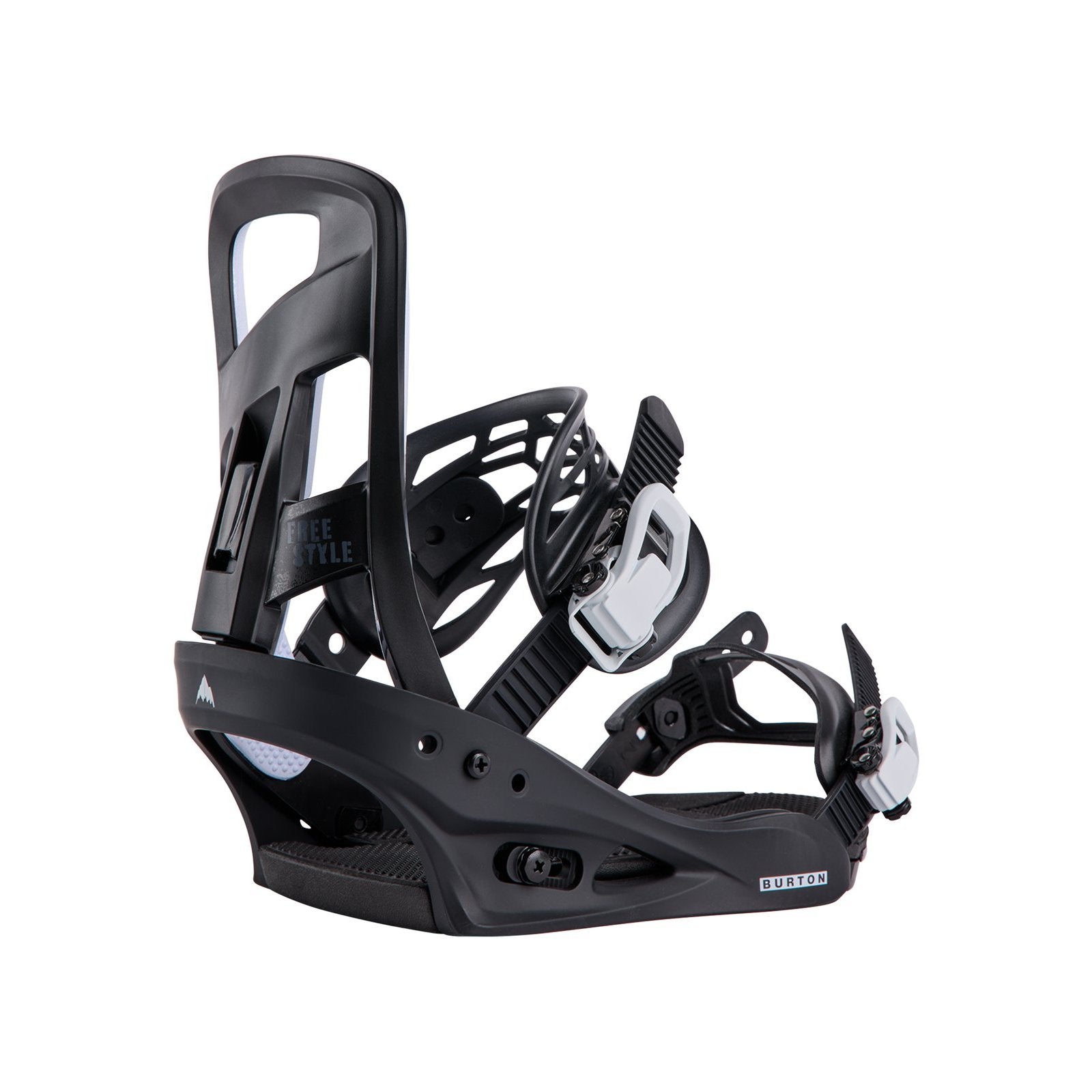 Mens Freestyle Re:Flex Snowboard Bindings Black - Image 1