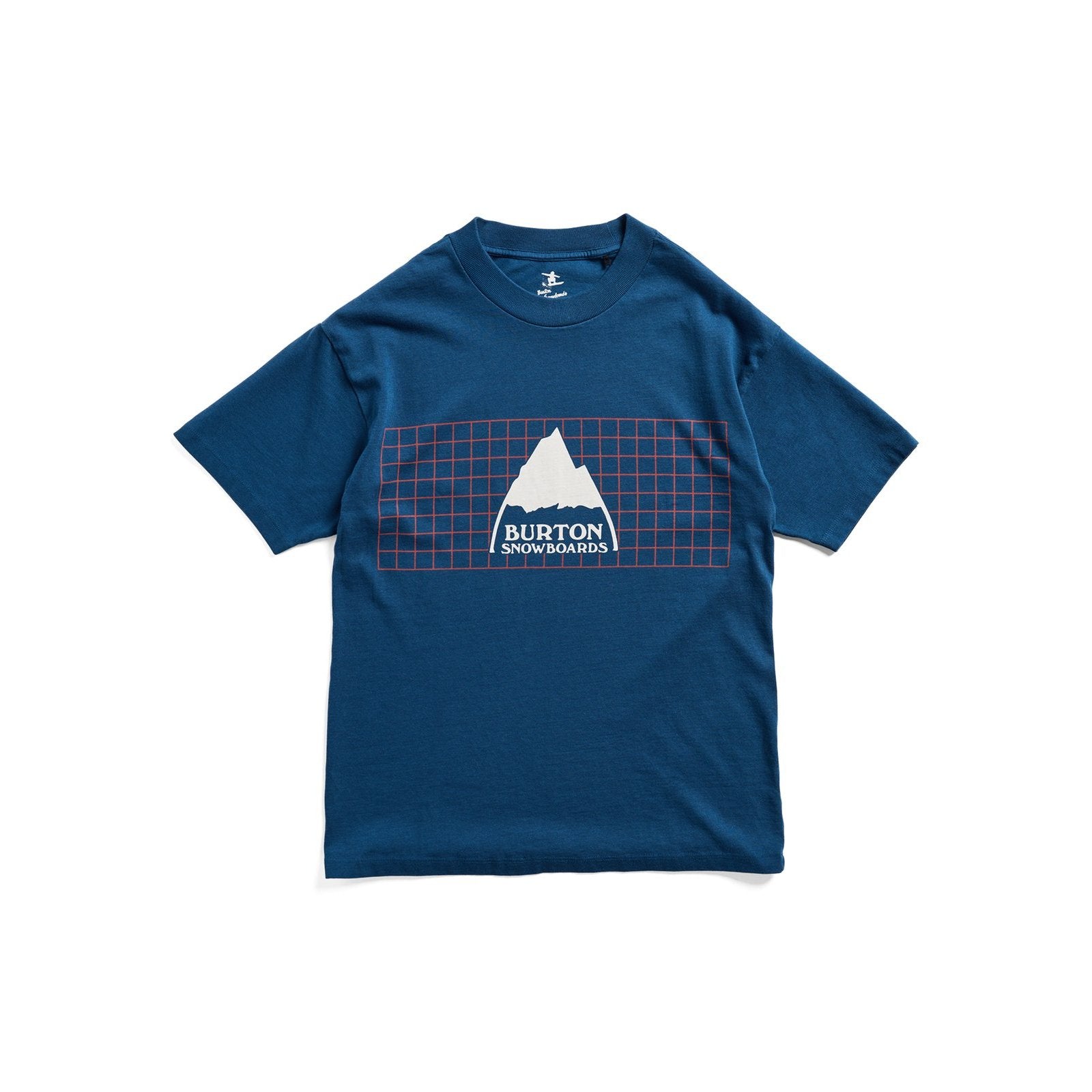 50th 83 Squared Short Sleeve T-Shirt Selvedge Blue - Image 1