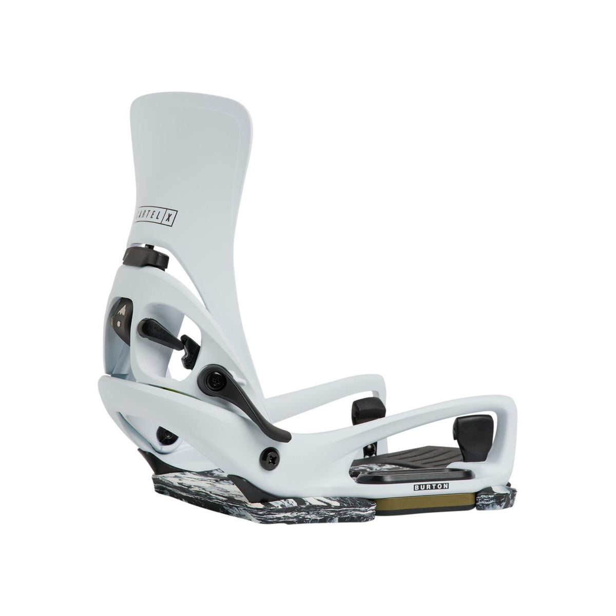 Mens Step On Cartel X Est Snowboard Bindings White - Image 1
