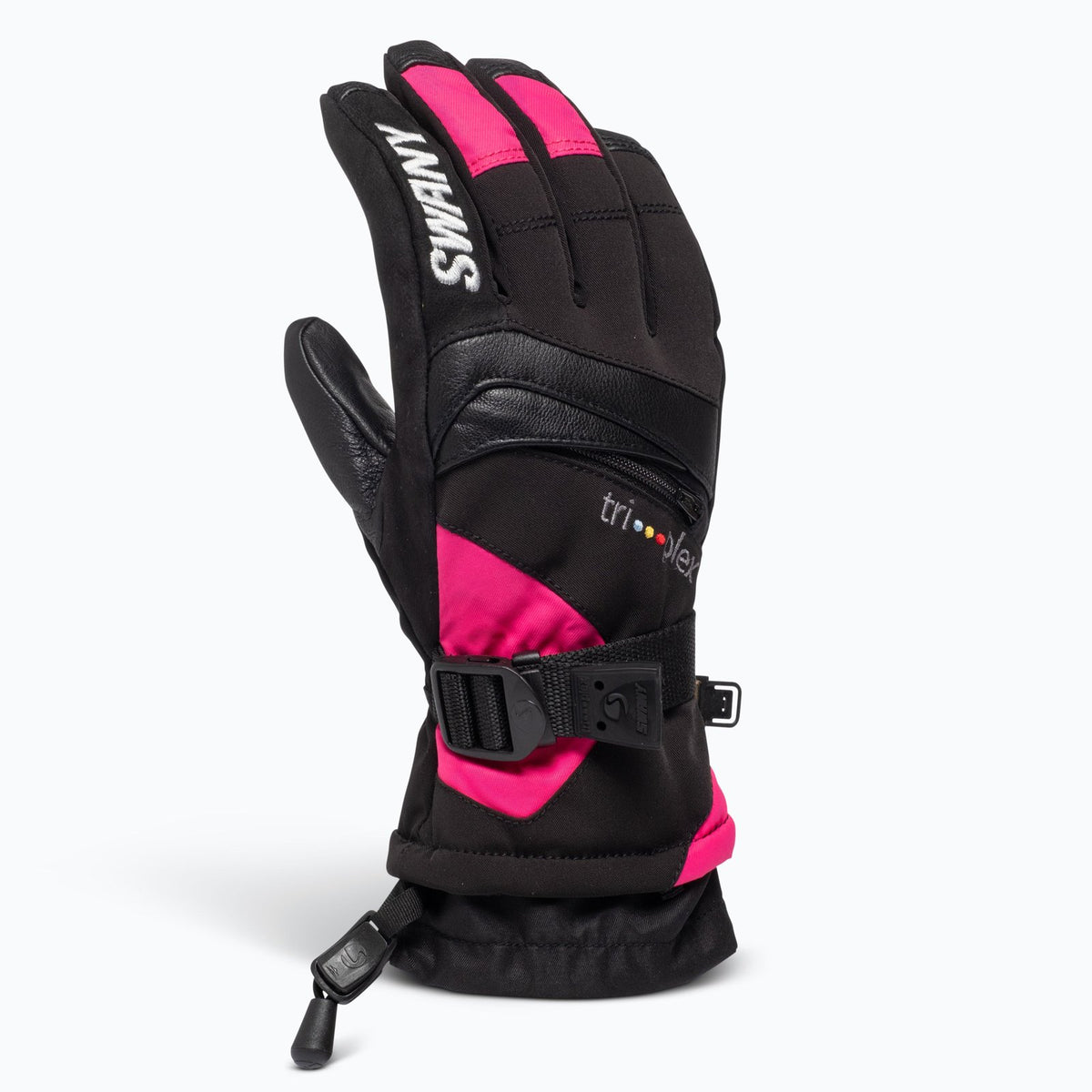 X-Change Jr Gloves Black / Magenta - Image 1