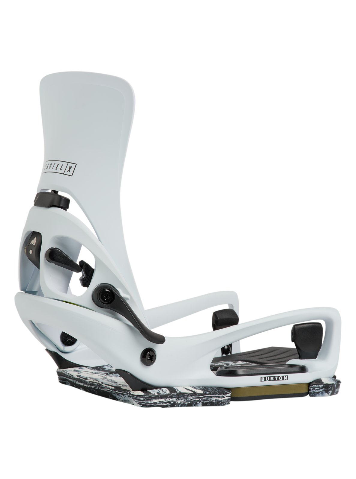 Mens Step On Cartel X Est Snowboard Bindings White - Image 1