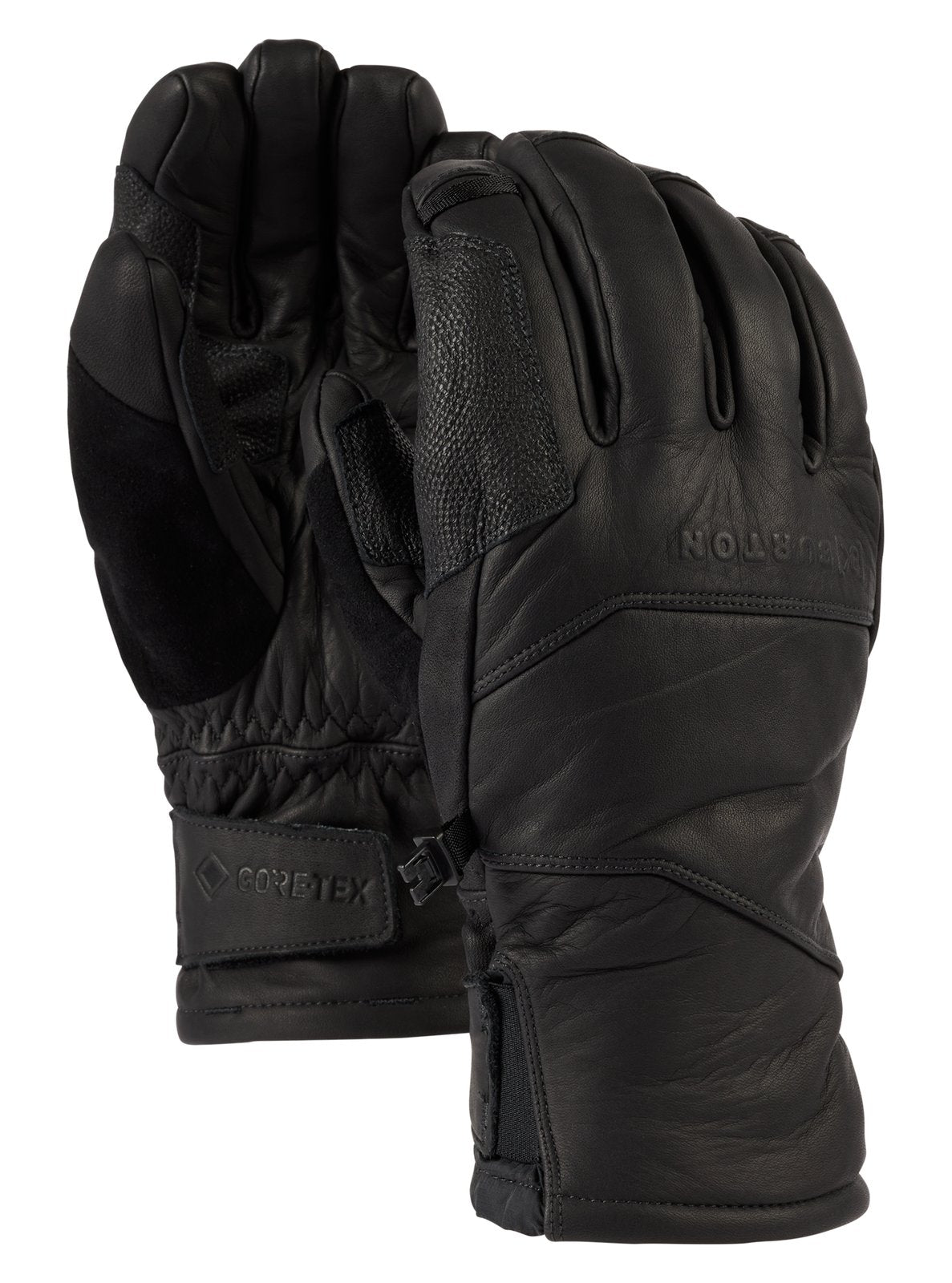 [Ak] Clutch Gore-Tex Leather Gloves True Black - Image 1