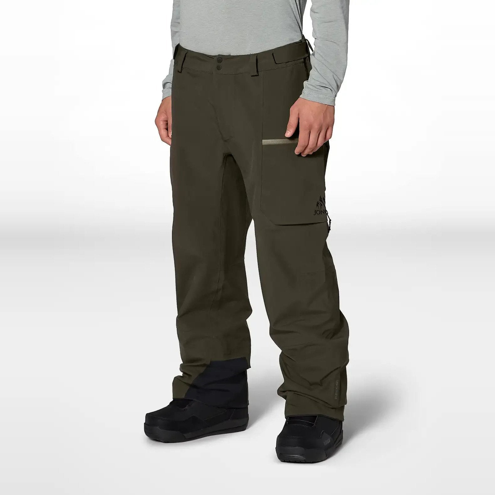 Mens Further 3L Stretch Pants Midnight - Image 1