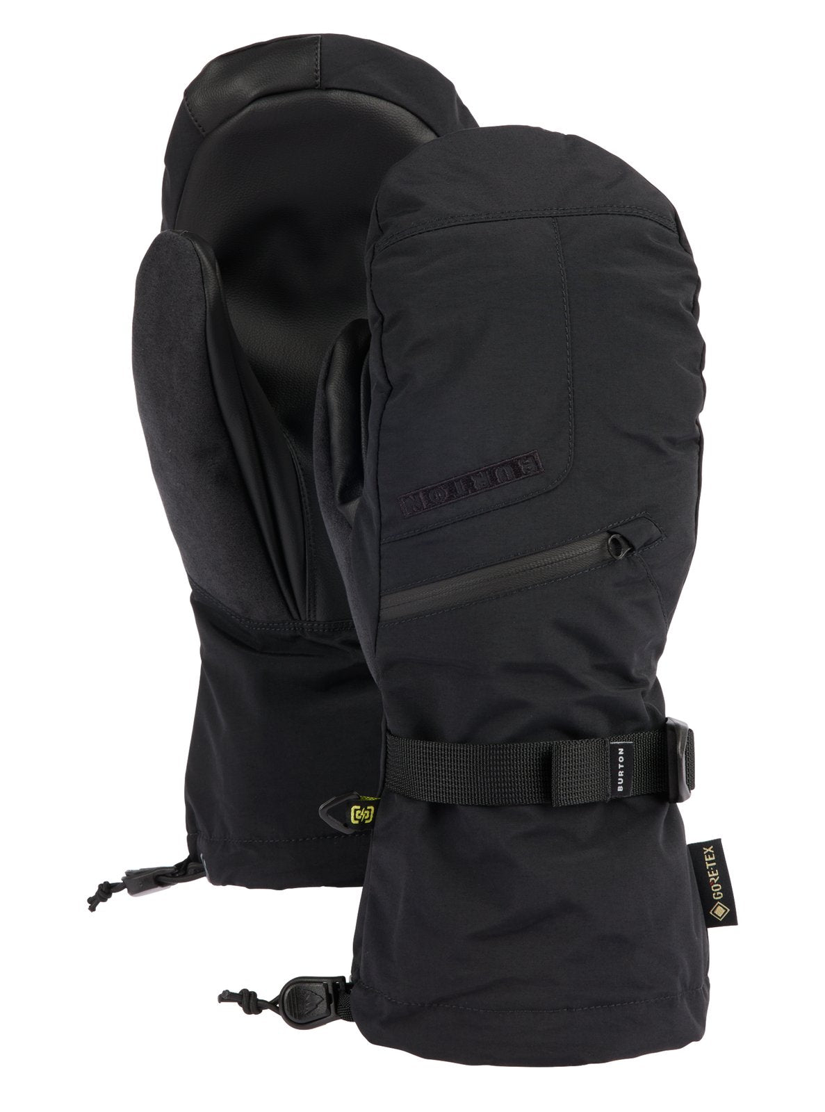 Mens Gore-Tex Mittens True Black - Image 1