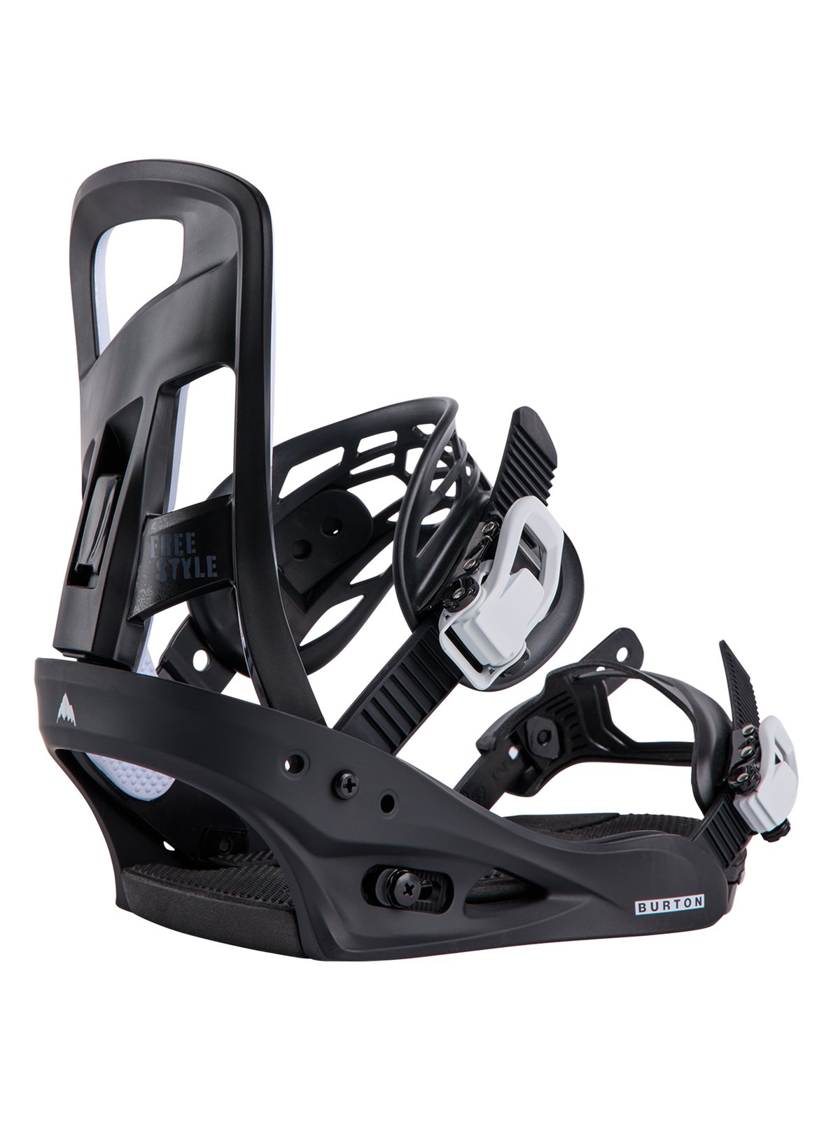 Mens Freestyle Re:Flex Snowboard Bindings Black - Image 1