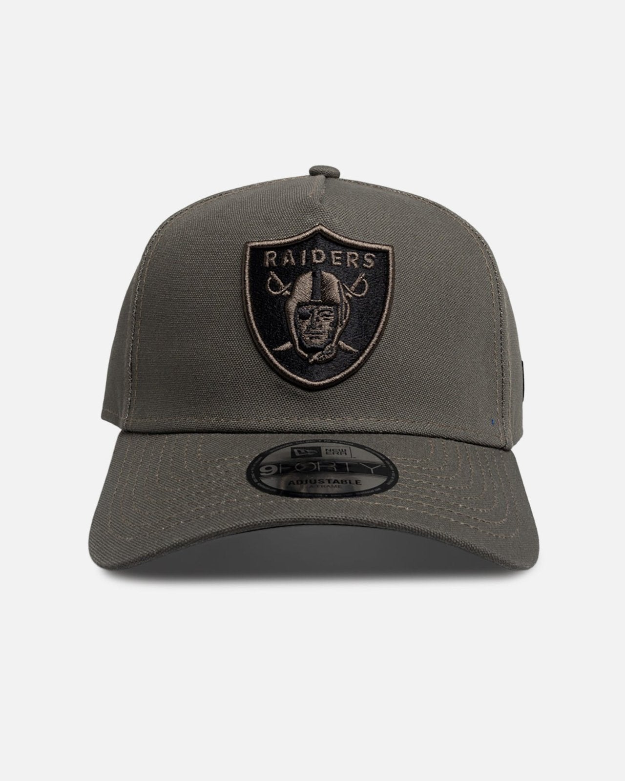 Las Vegas Raiders 9FORTY A-Frame Snapback - Moss Canvas - Image 1