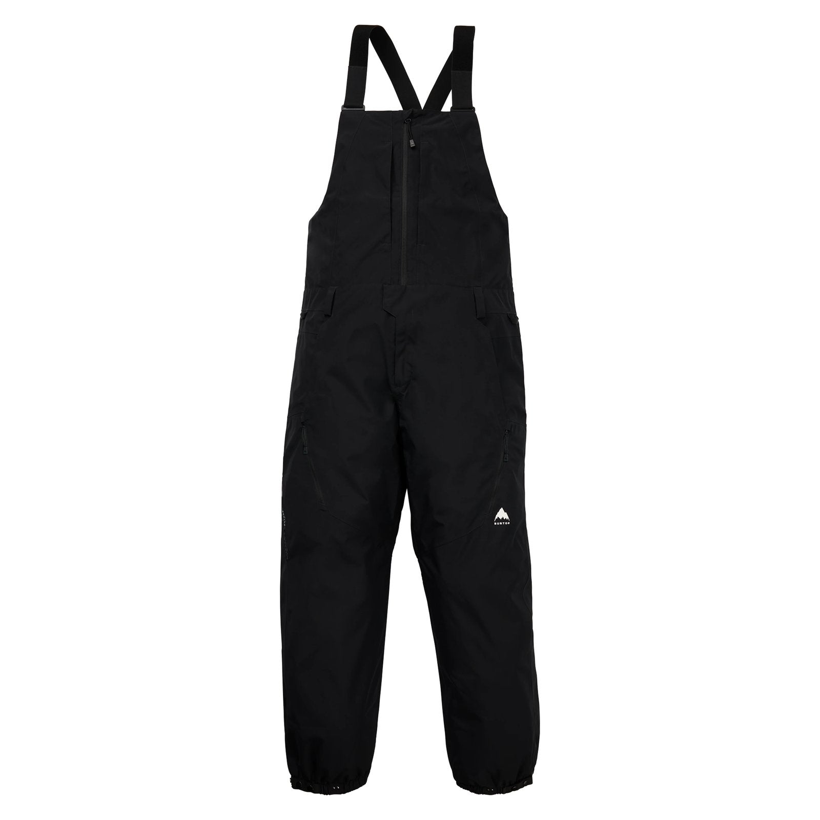 Mens Reserve 2L Relaxed Bib Pants True Black - Image 1