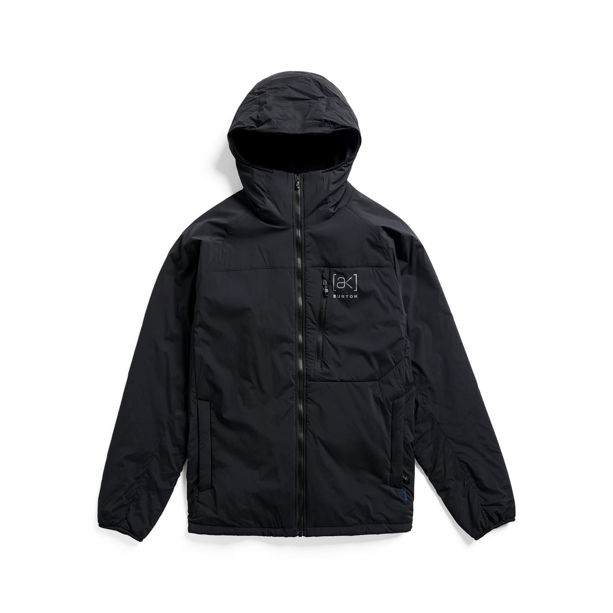 Mens [Ak] Helium Hooded Stretch Insulated Jacket True Black - Image 1