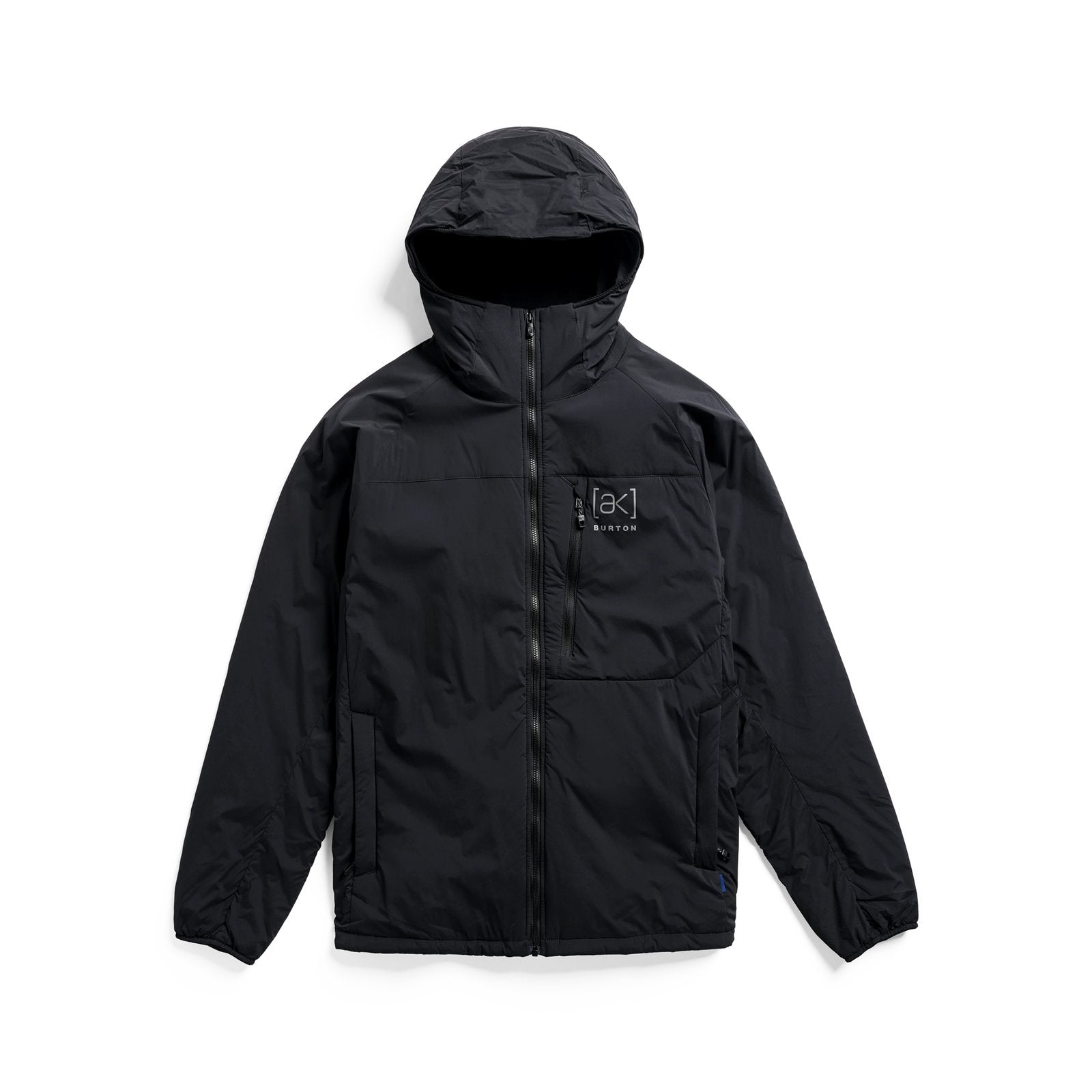 Mens [Ak] Helium Hooded Stretch Insulated Jacket True Black - Image 1