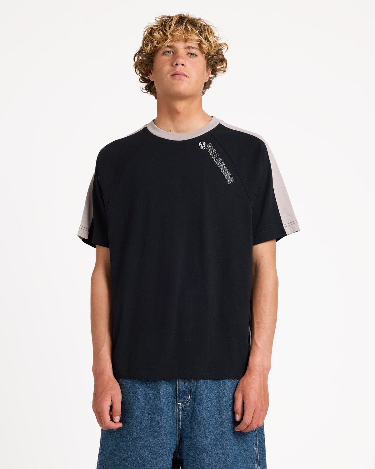 Mens Spec 73 Iconic T-Shirt Off Black - Image 1