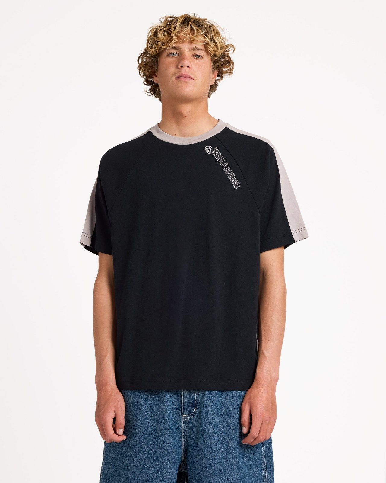 Mens Spec 73 Iconic T-Shirt Off Black - Image 1
