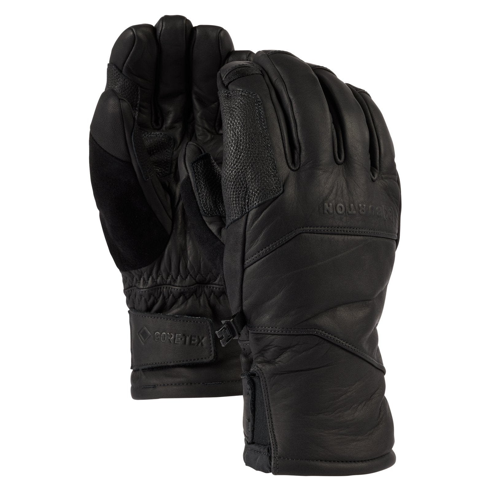 [Ak] Clutch Gore-Tex Leather Gloves True Black - Image 1