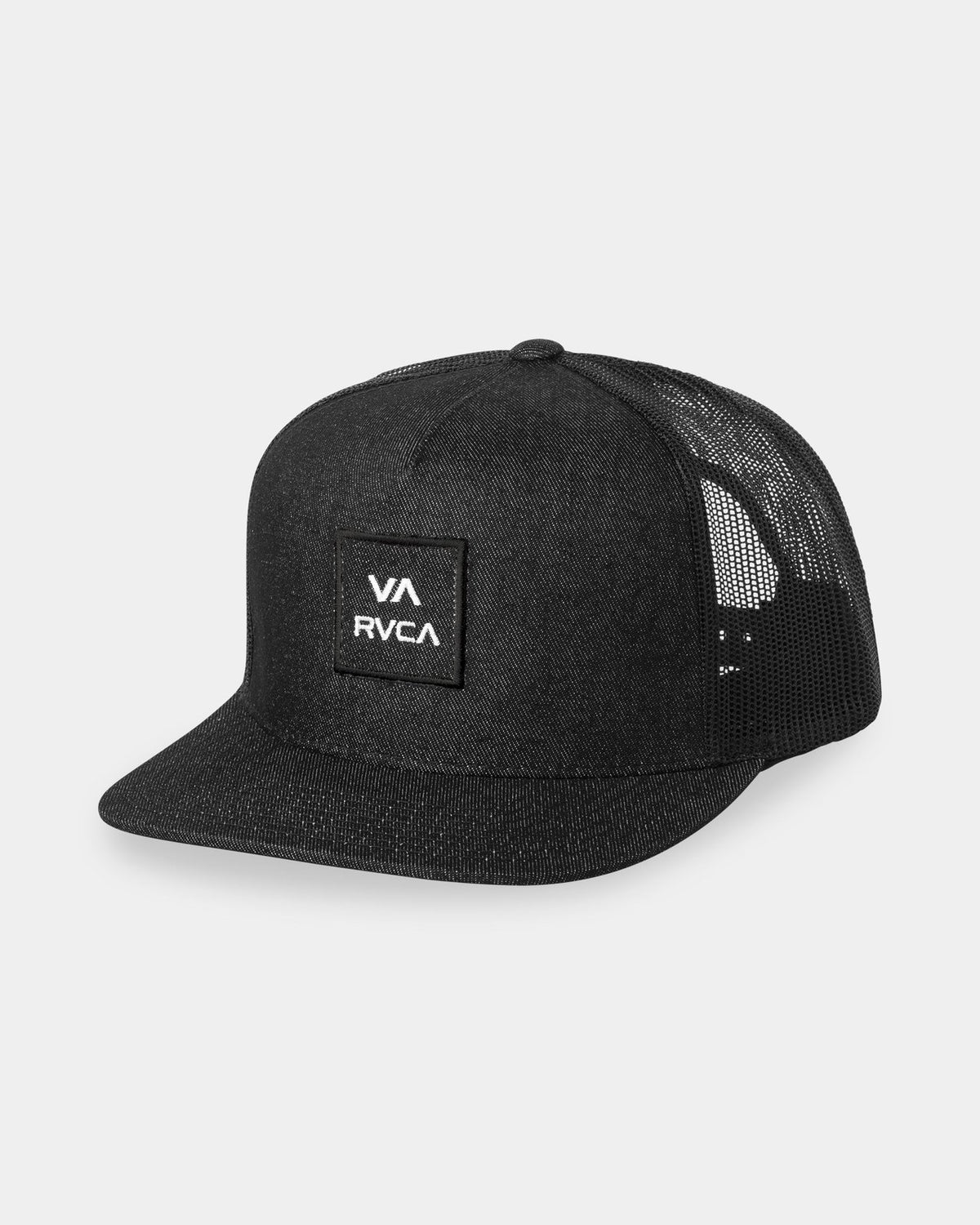 Mens Va All The Way Trucker Cap Black - Image 1