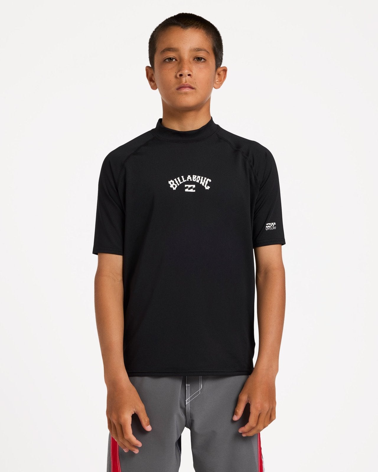 Boys All Day Arch UPF 50 Rashguard Black - Image 1