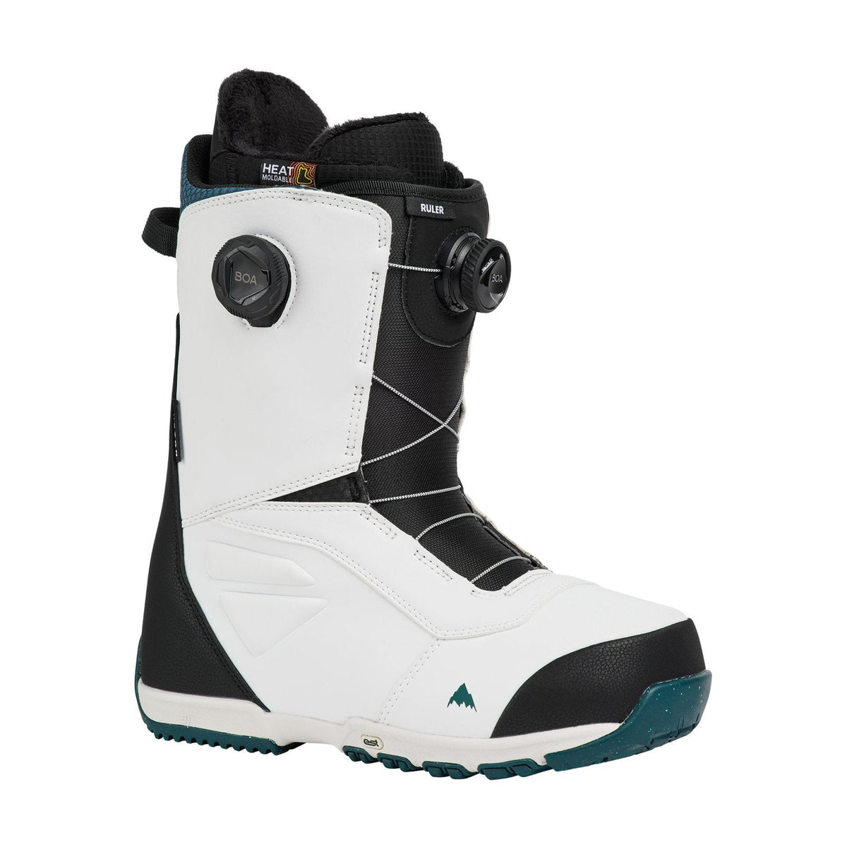 Mens Ruler BOA Snowboard Boots White - Image 1