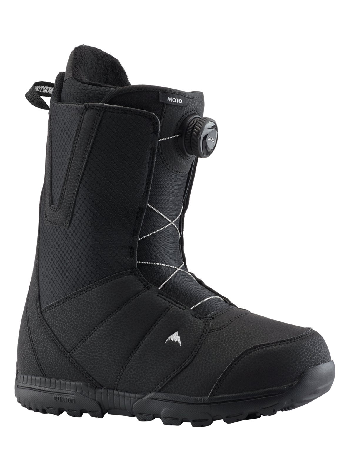 Mens Moto BOA Snowboard Boots Black - Image 1